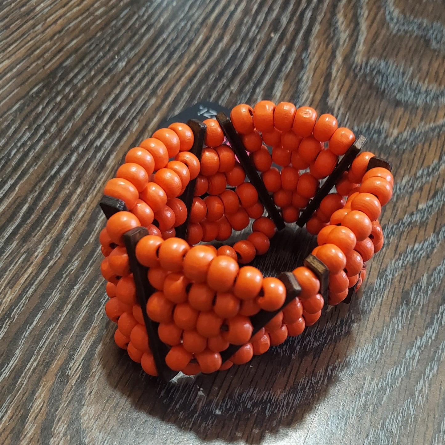 Tropical Time Zone- Orange Bracelet