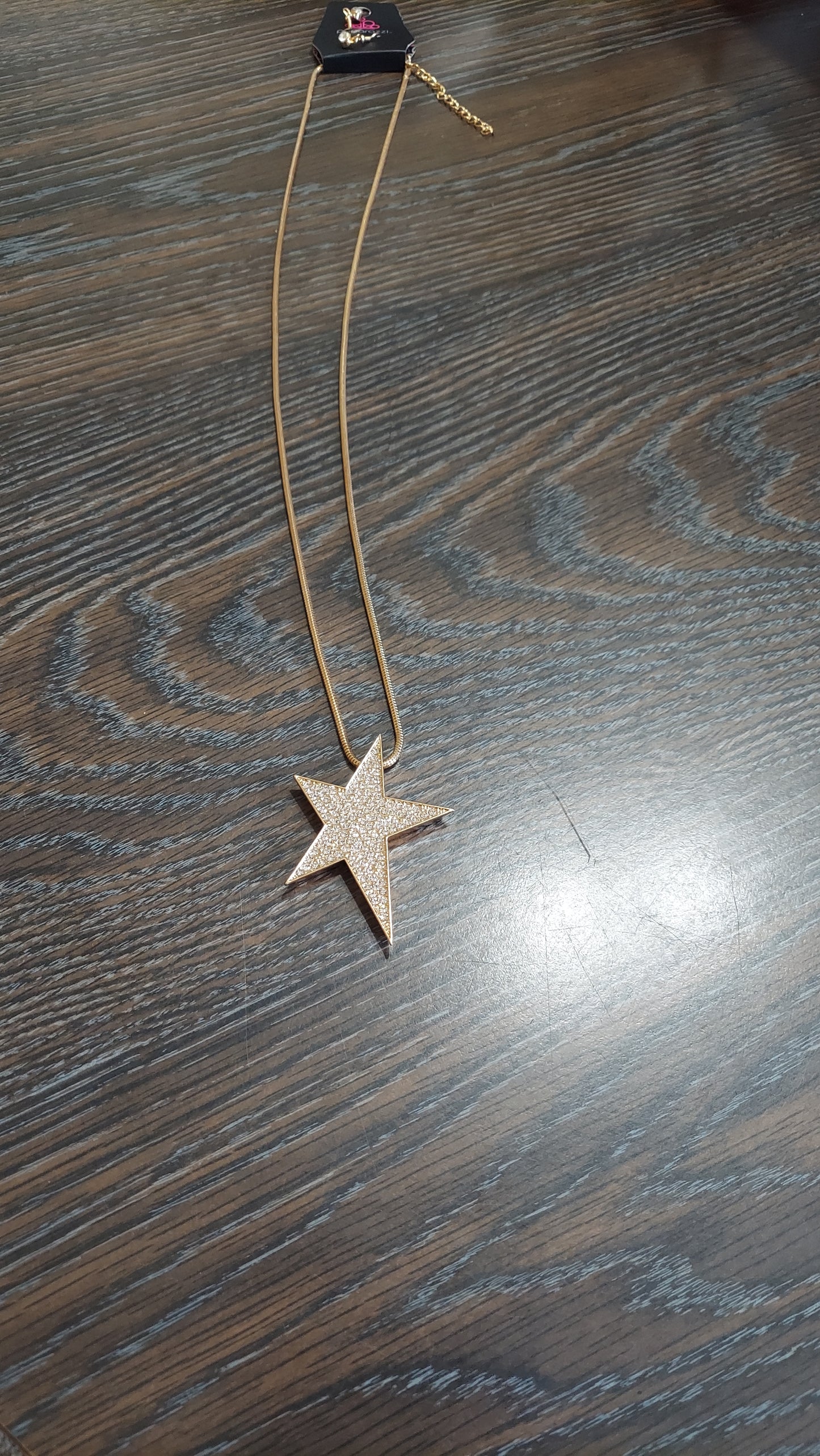 Star Studded-Gold Necklace
