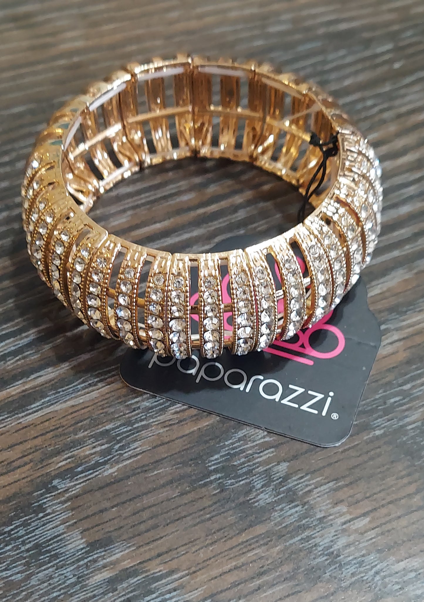 Appealing A-Lister Gold Bracelet
