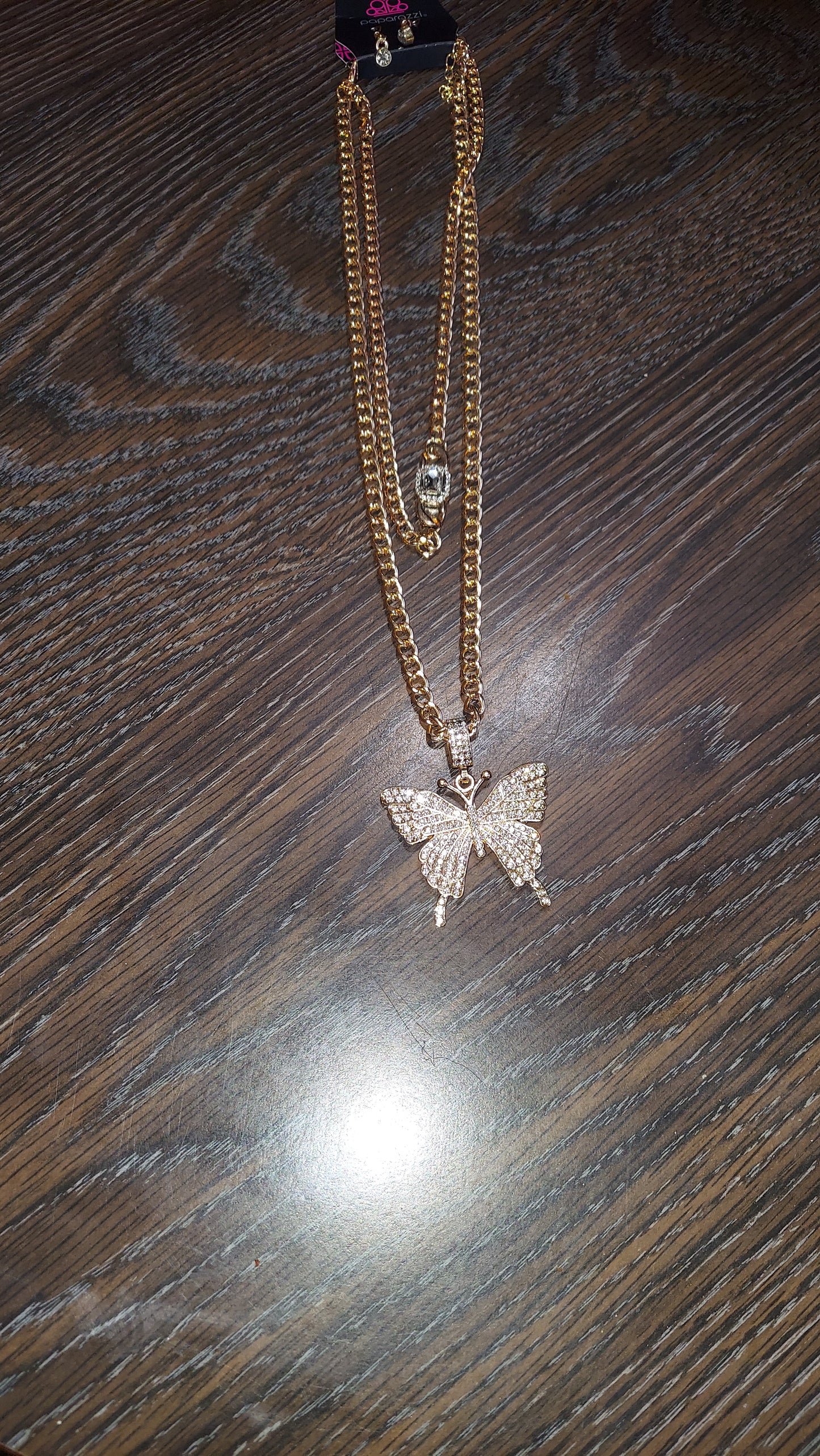 Butterfly Necklace-Gold