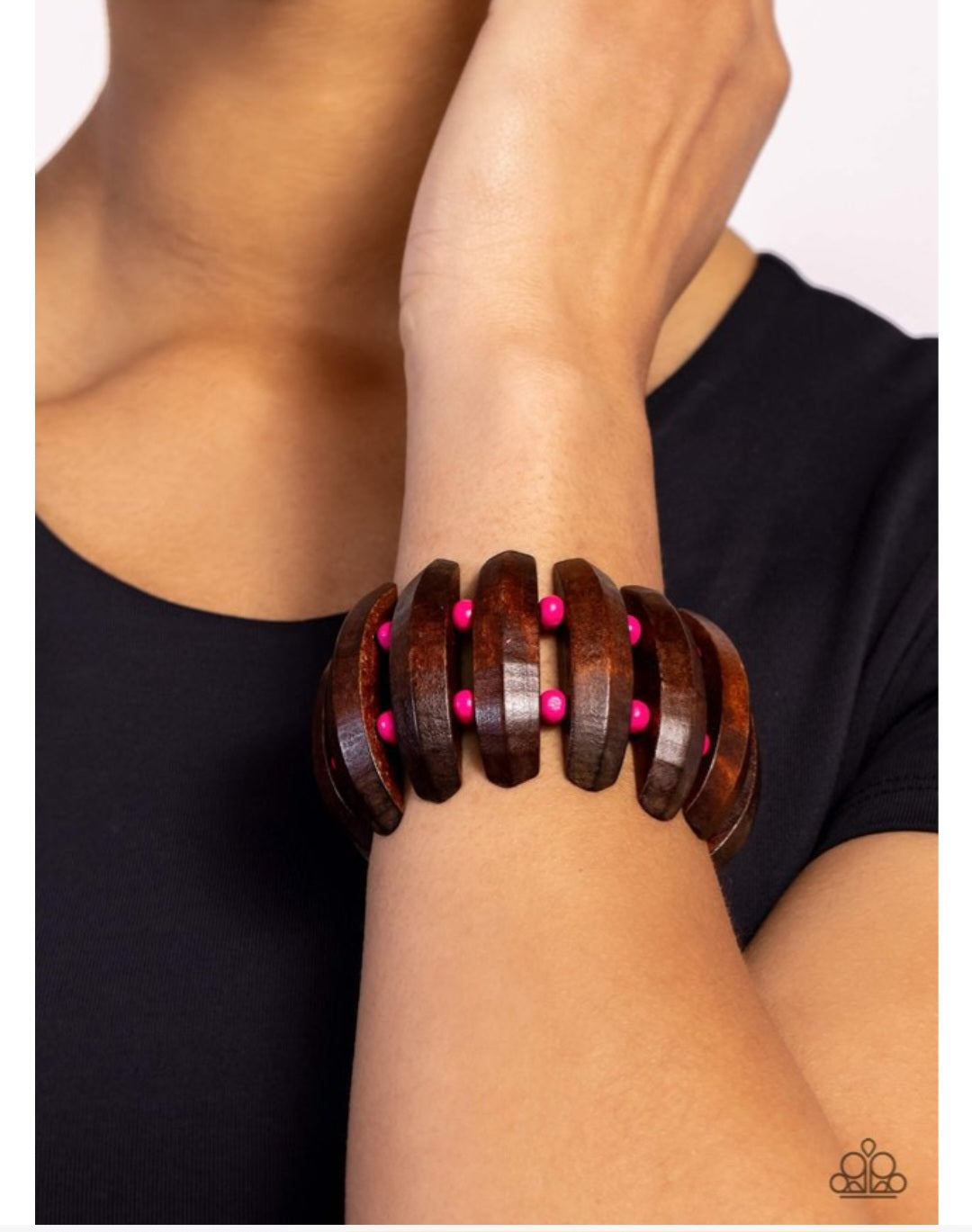 Bora Bora Bauble- Pink Bracelet