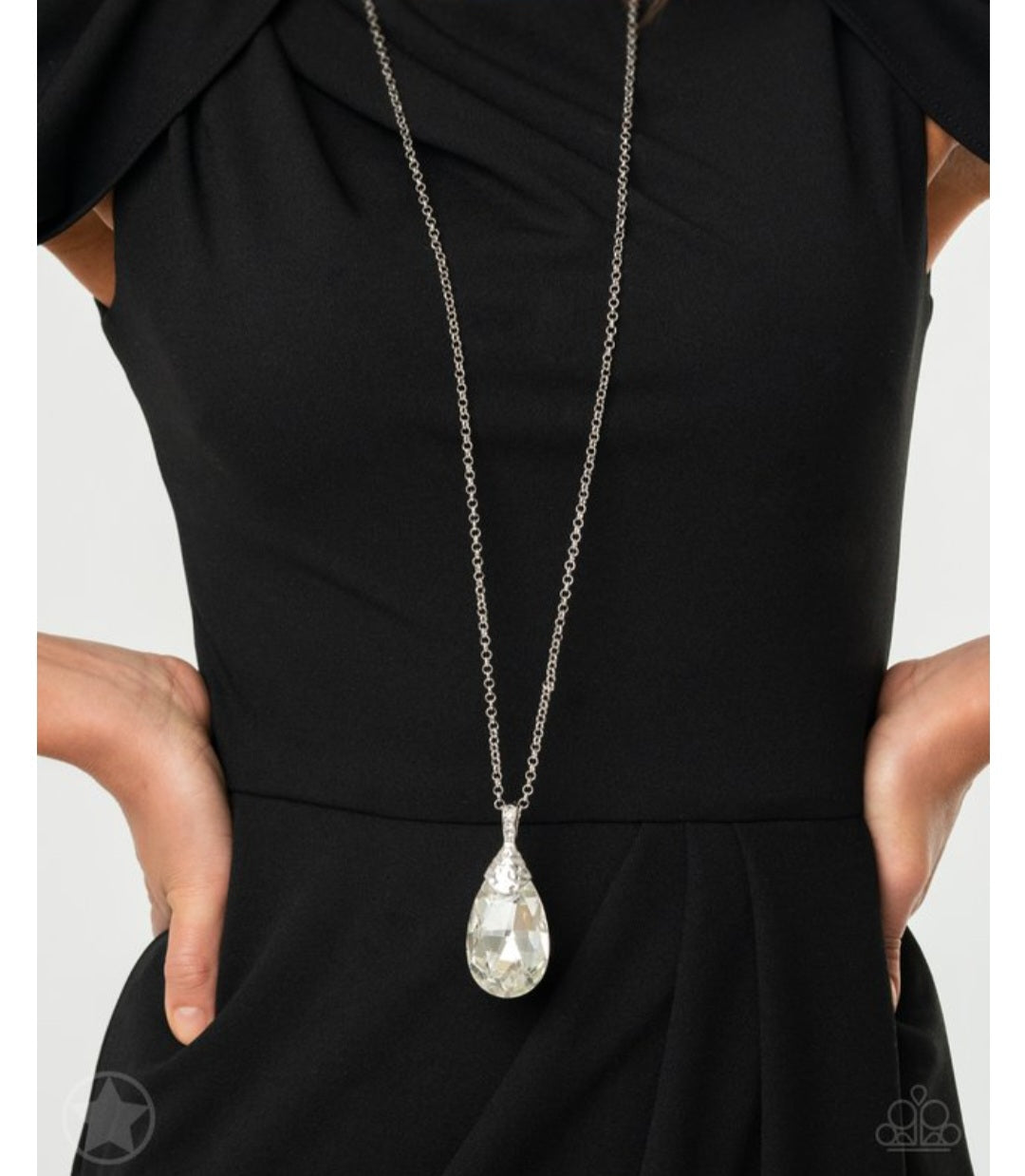 Spellbinding Sparkle- White Necklace