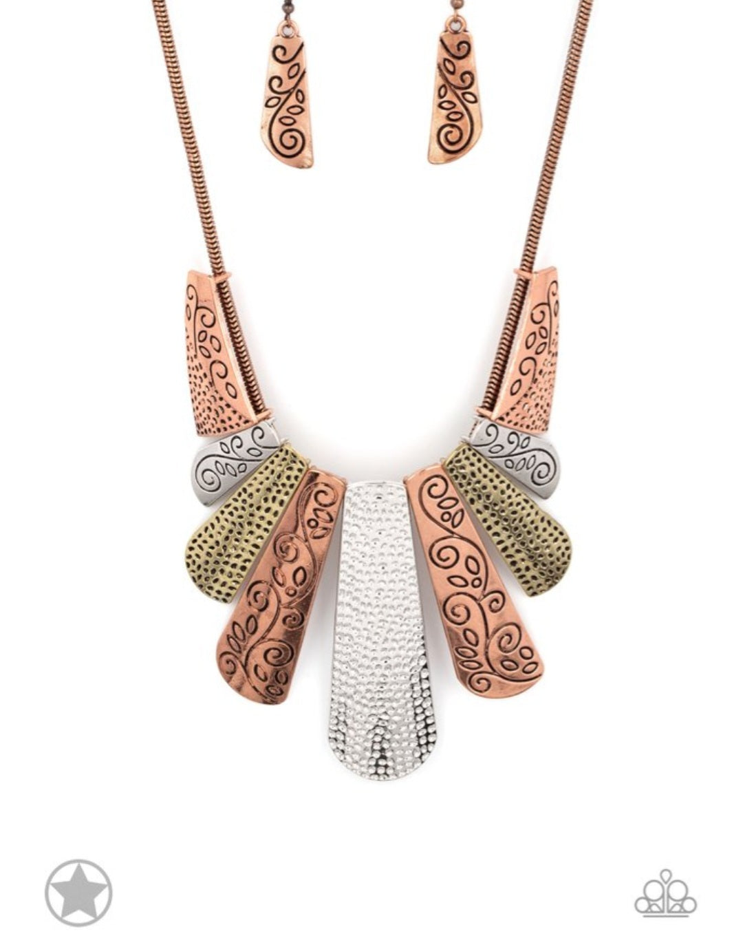 Untamed- Multi Color Necklace