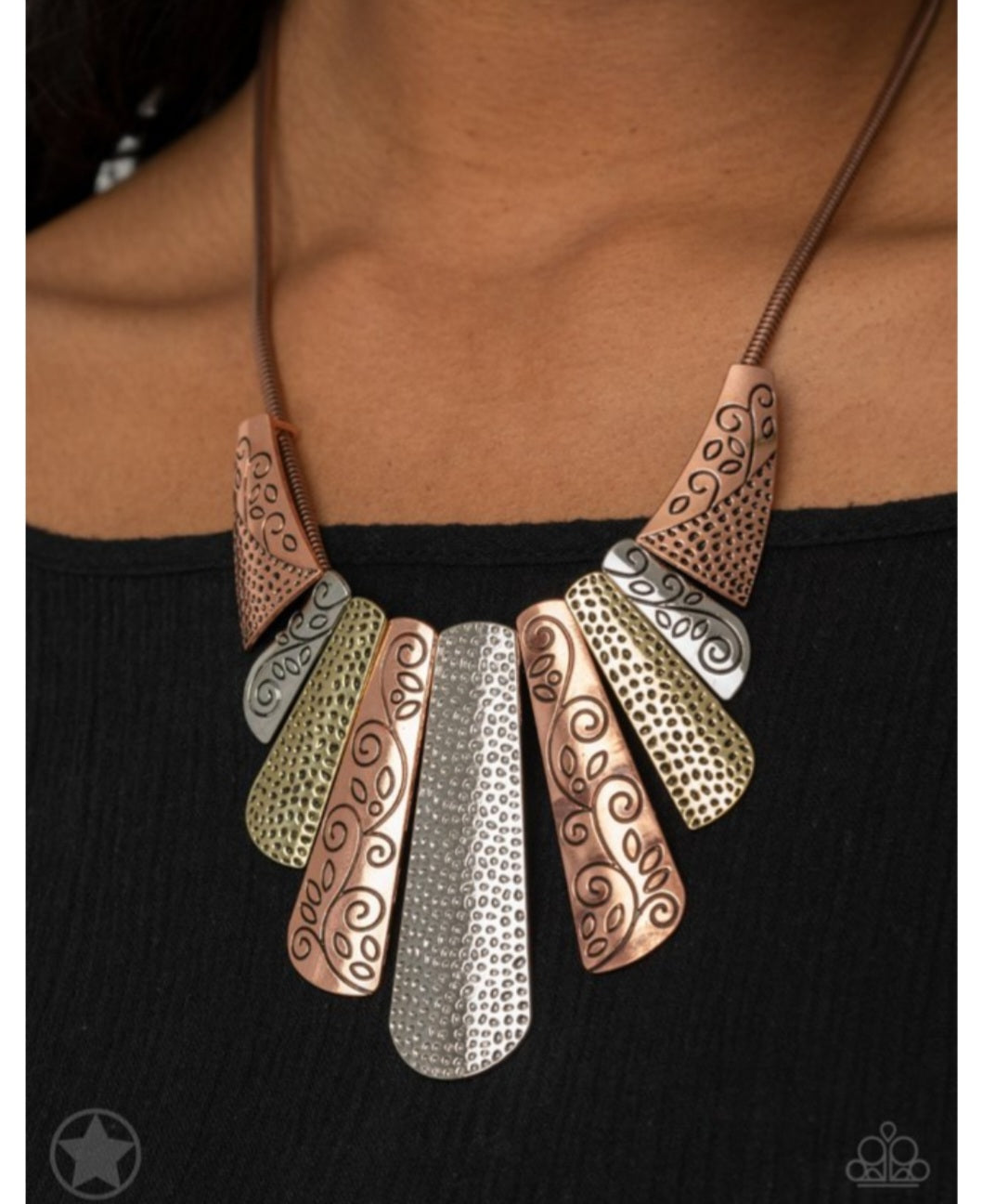 Untamed- Multi Color Necklace