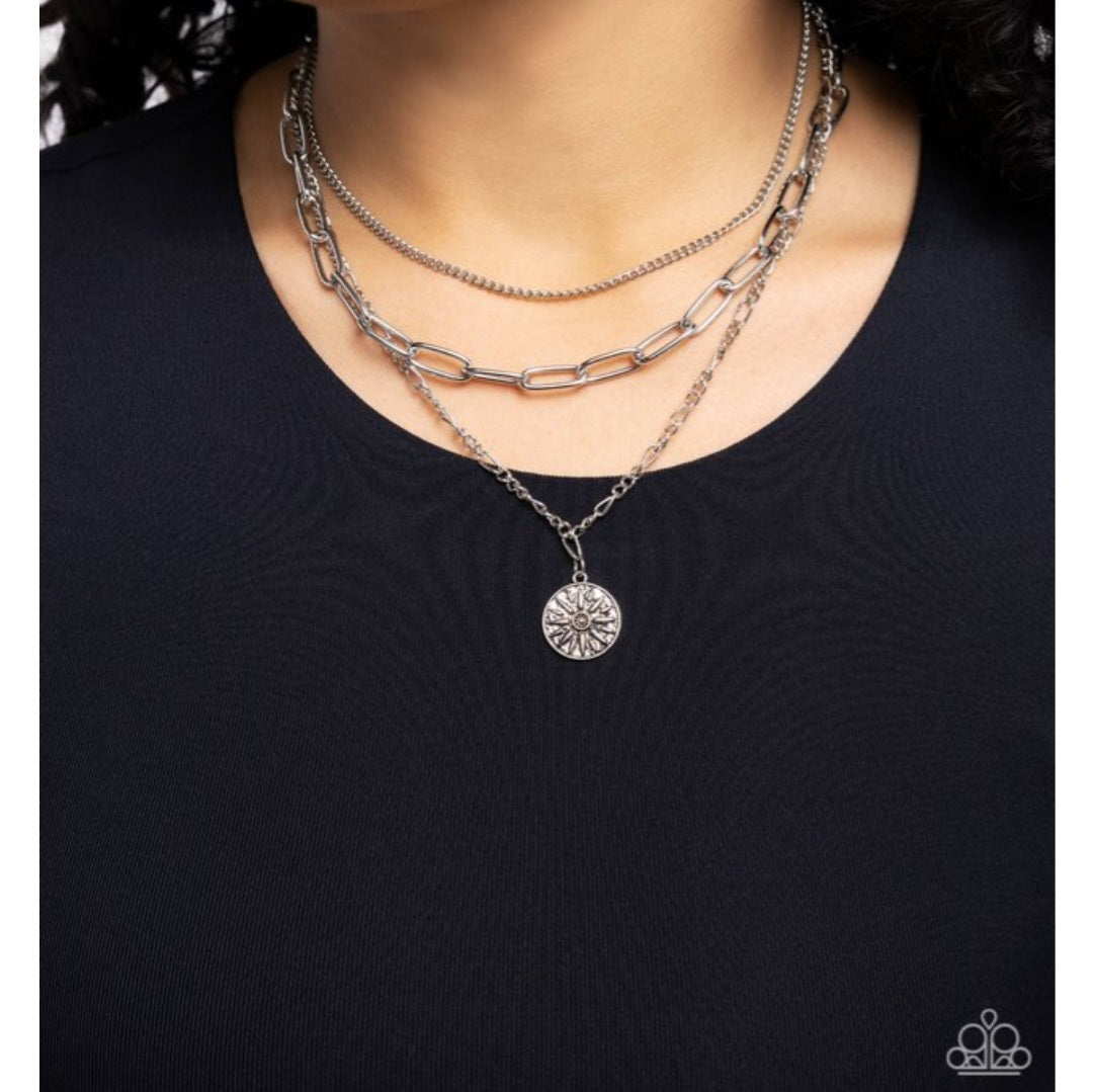 Appointed Artistry- Silver Necklace