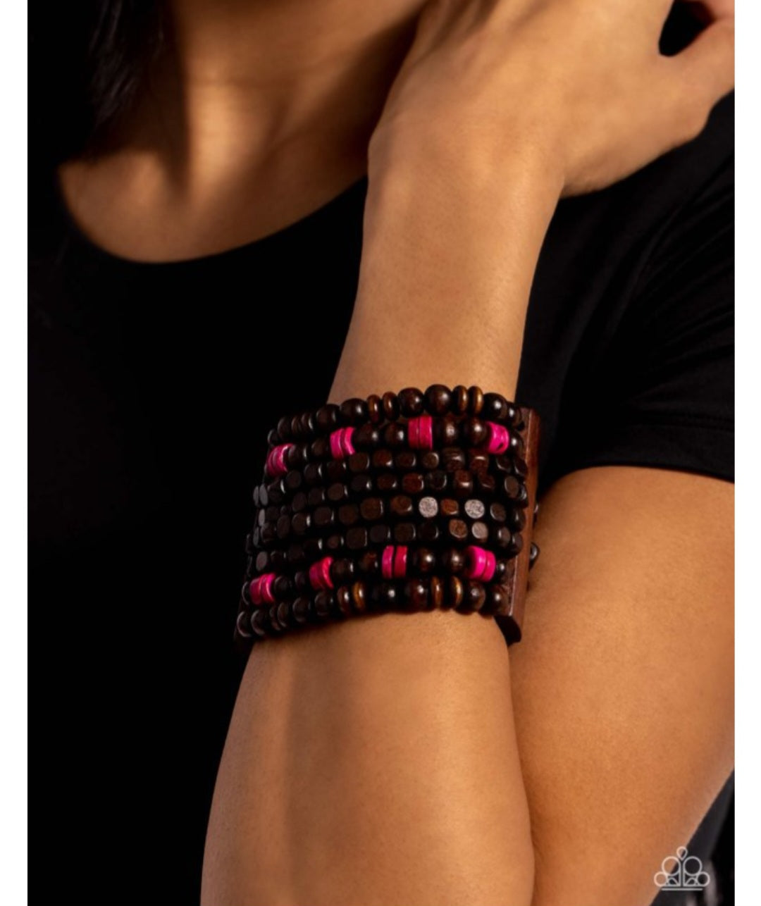 Tropical Time Zone- Pink Bracelet