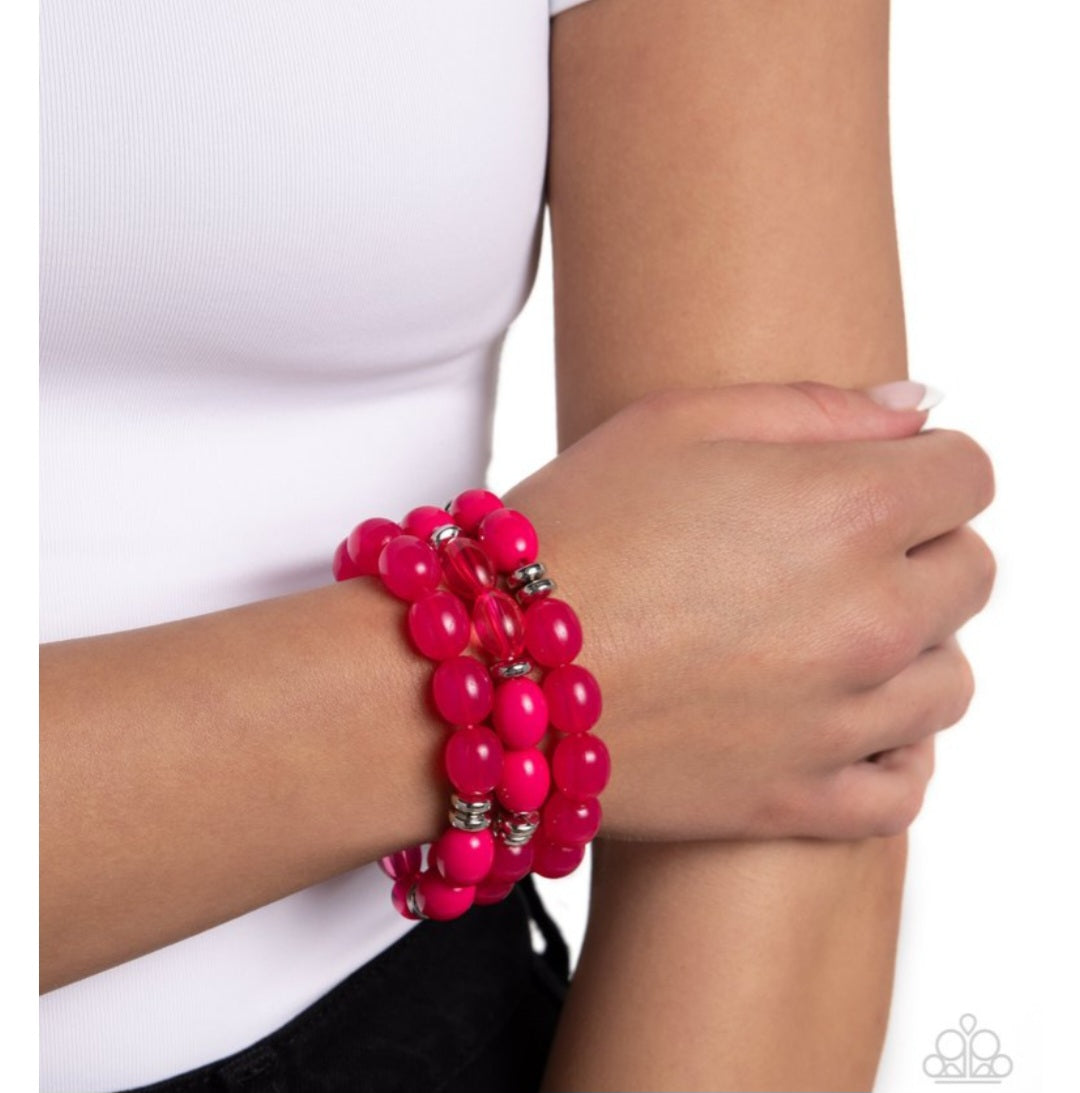 Coastal Coastin-Pink Bracelet