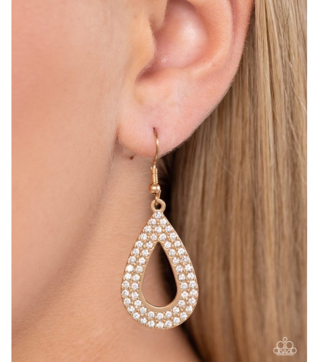 I Am the Party- Gold Earrings