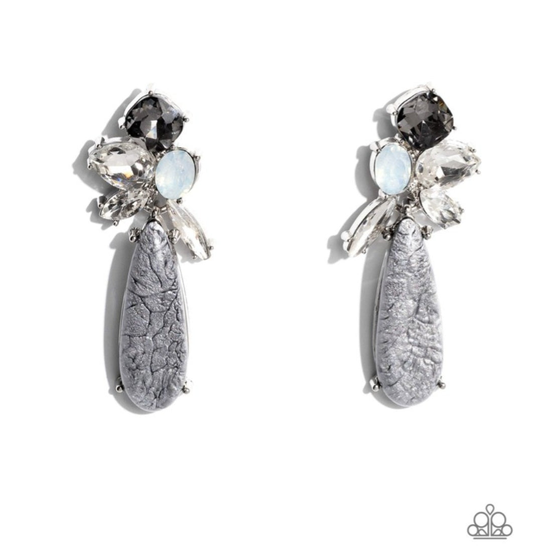 DIY Dazzle- Silver Earrings