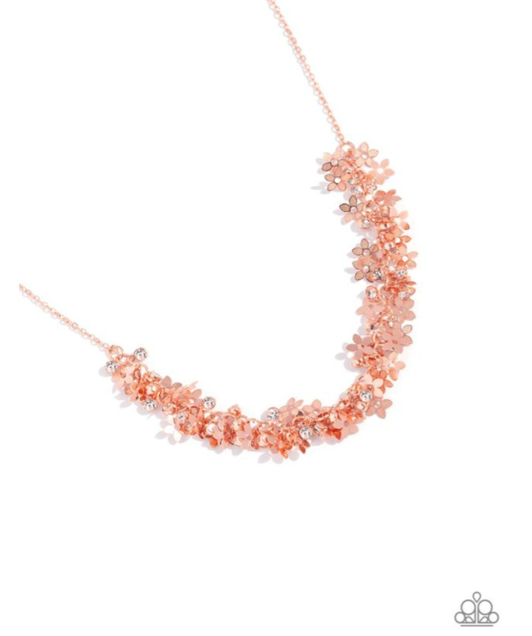 Fearlessly Floral-Copper Necklace