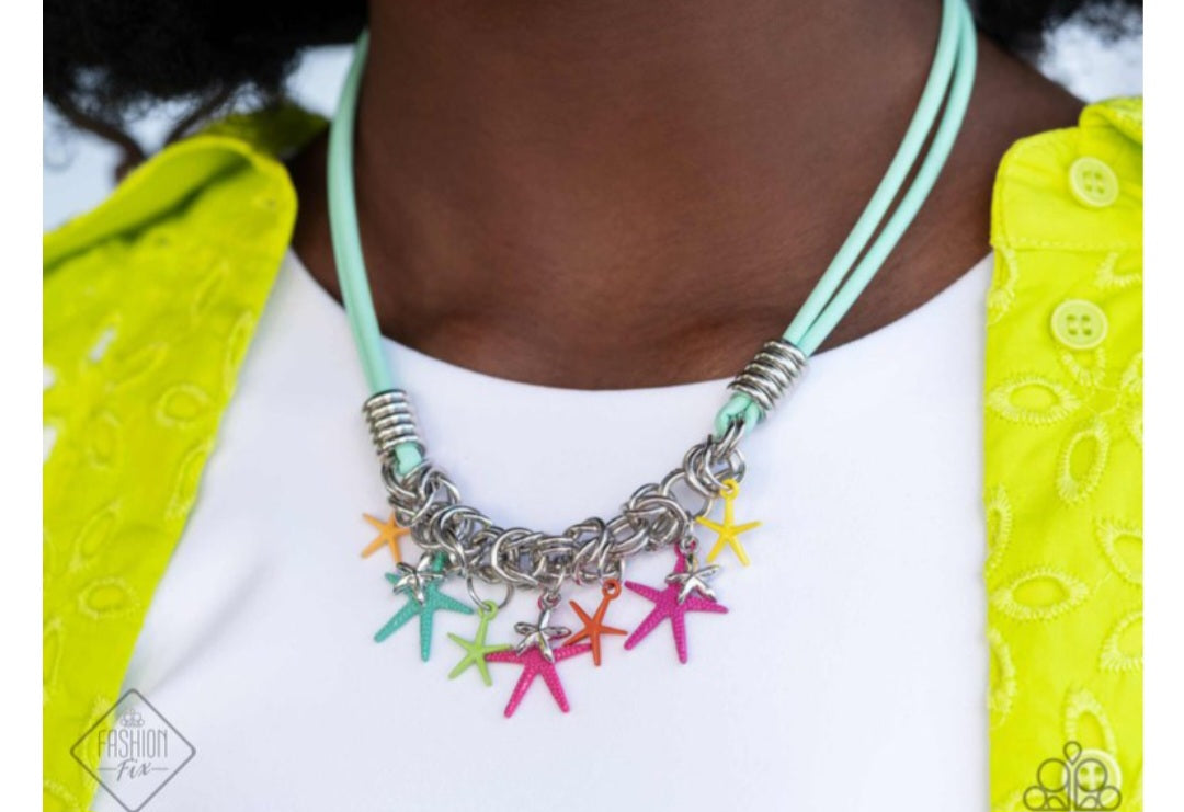 Starfish Me Luck- Multi Necklace
