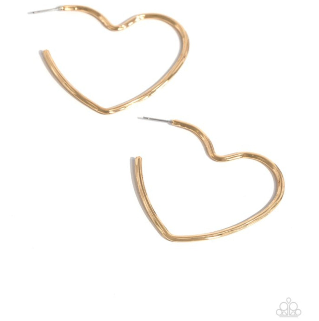 Summer Sweethearts- Gold Earrings