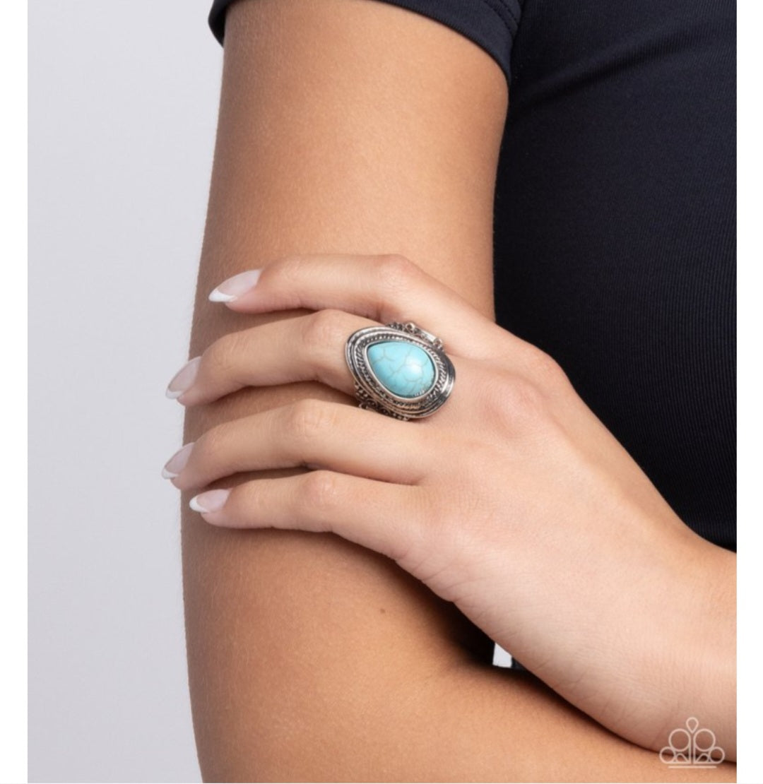 Saguaro Seen- Blue Ring