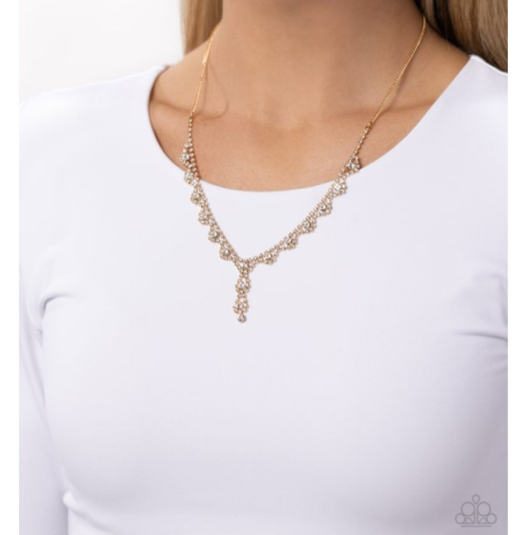 Executive Embleshment -Gold Necklace