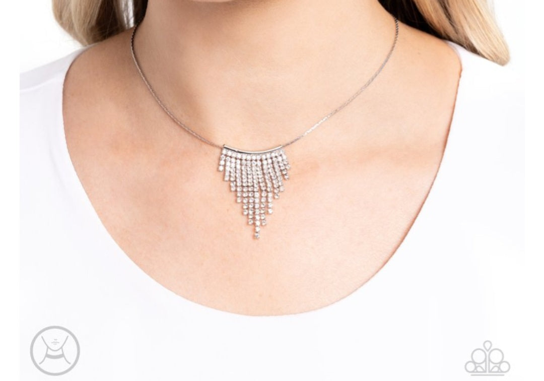 Chandalier Cadenza-Silver Necklace