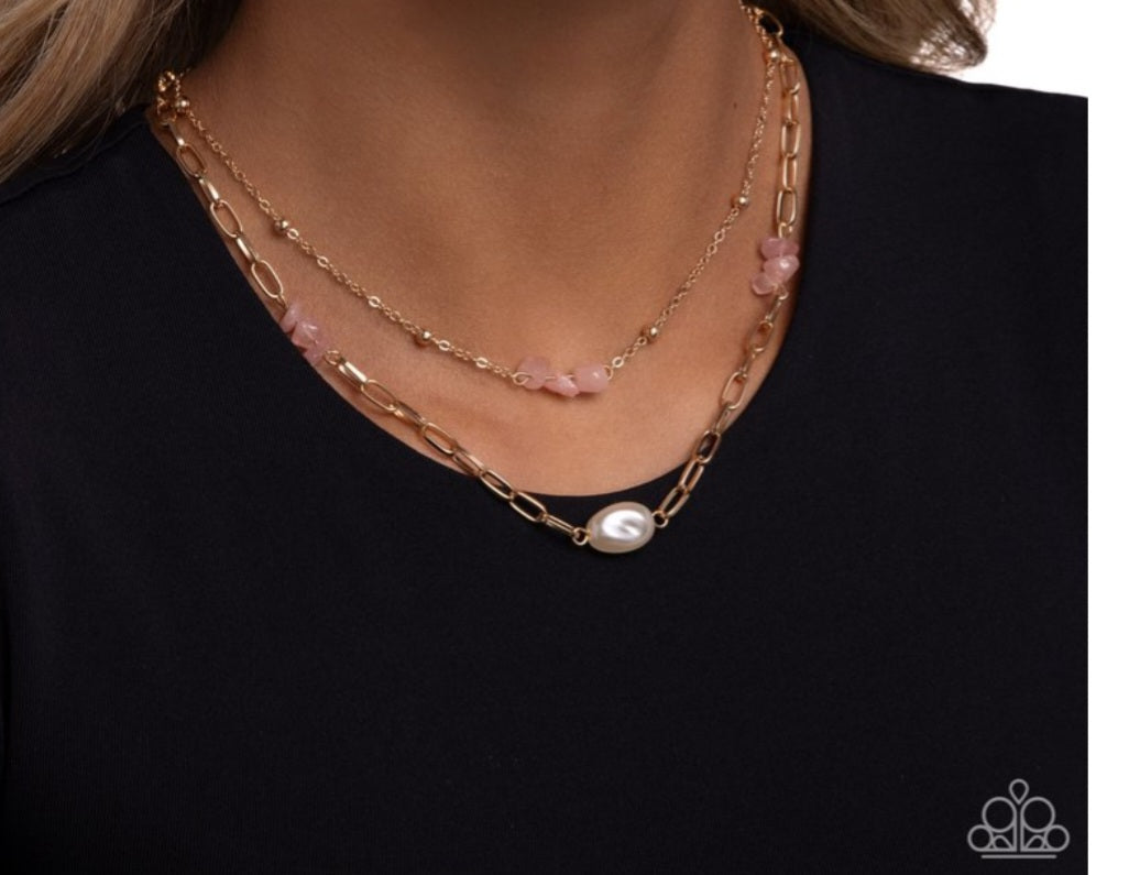 Santa Fe Surprise- Pink Necklace