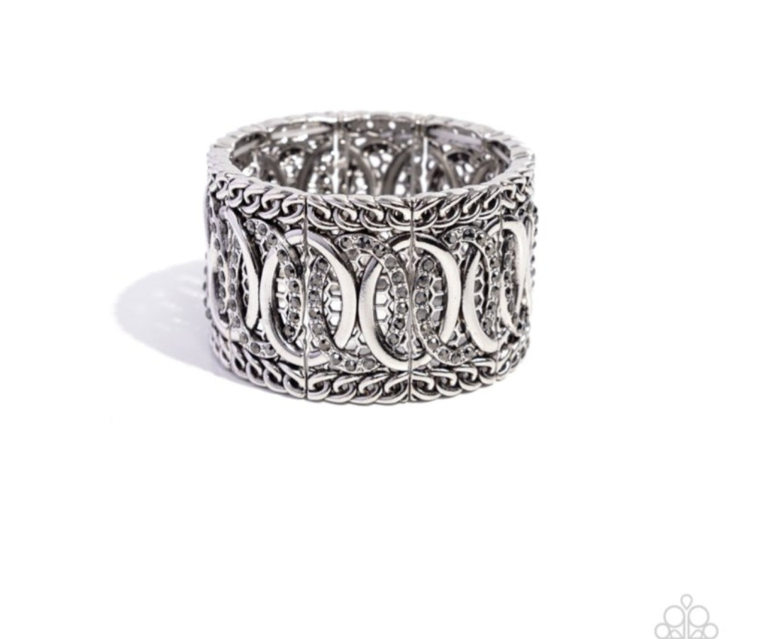 Forged Fashion- Silver Bracelet