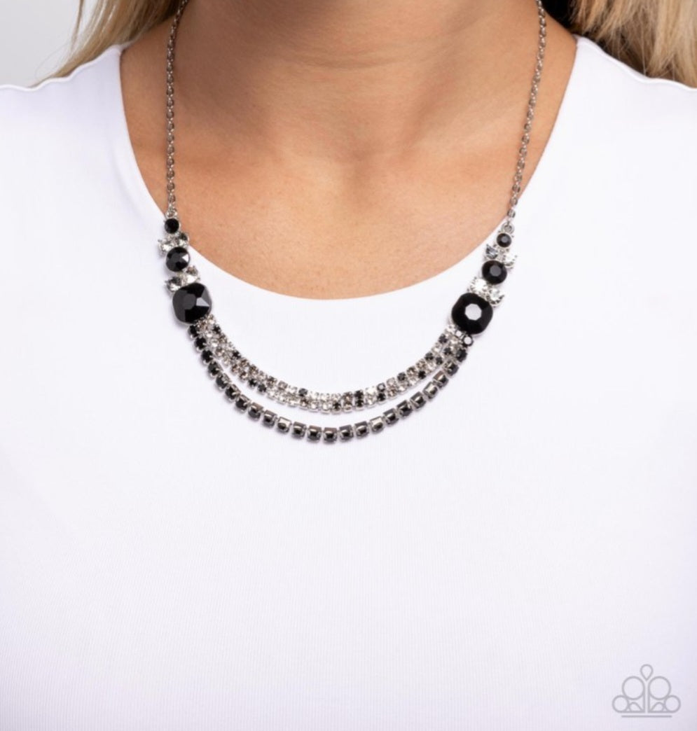Relaxed Refinement- Black Necklace