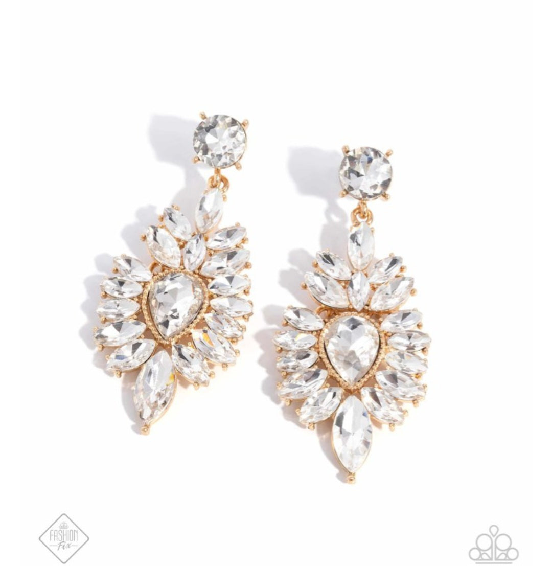 Darling Direction- Gold Earrings
