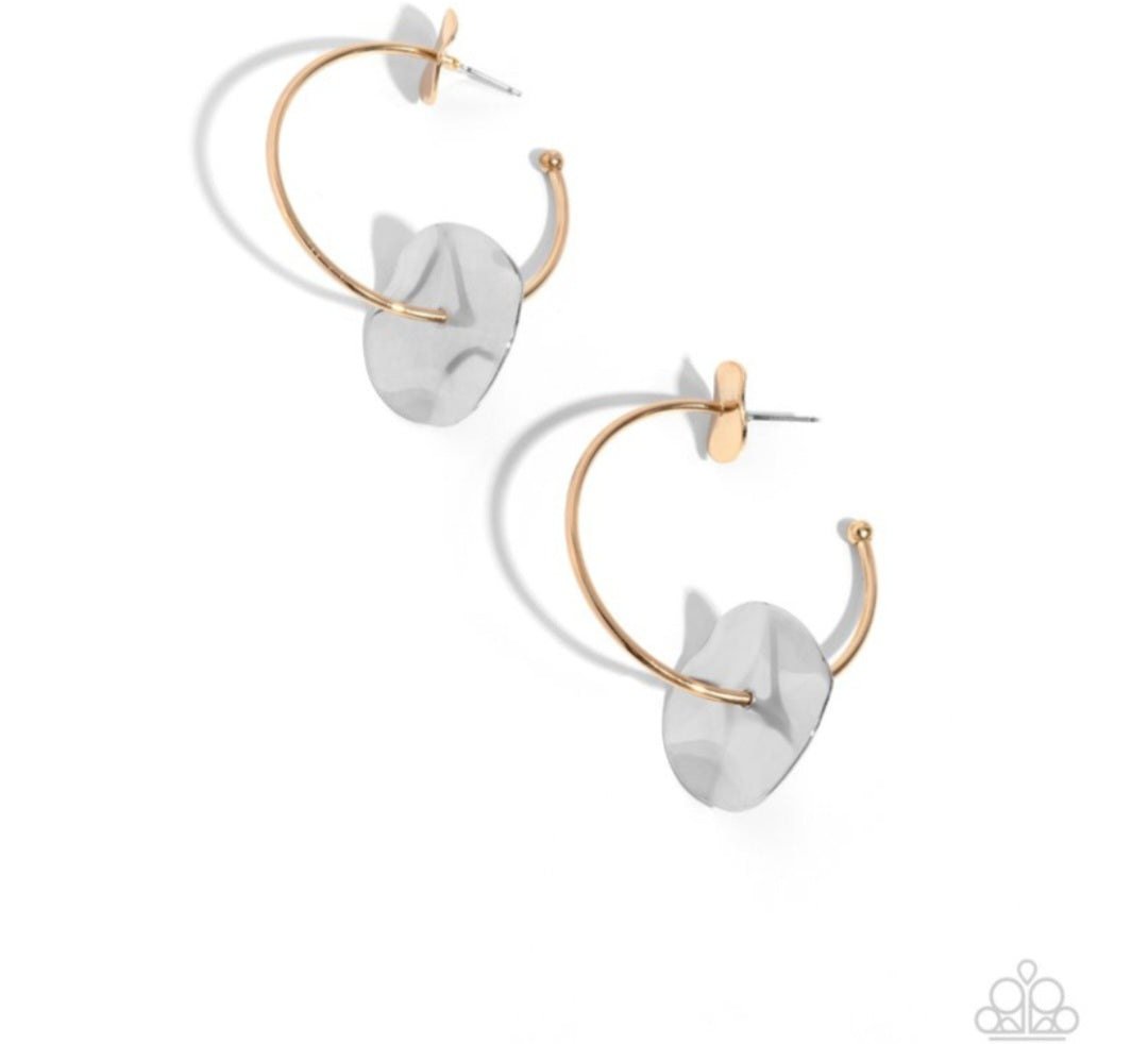 Textured Trouble- Multi Earrings