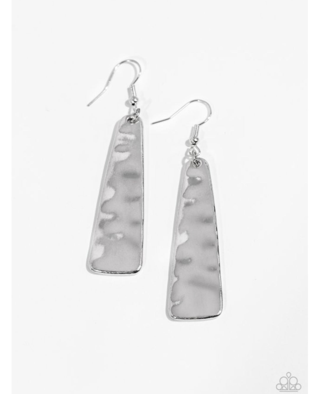 Detailed Definition- Silver Earrings