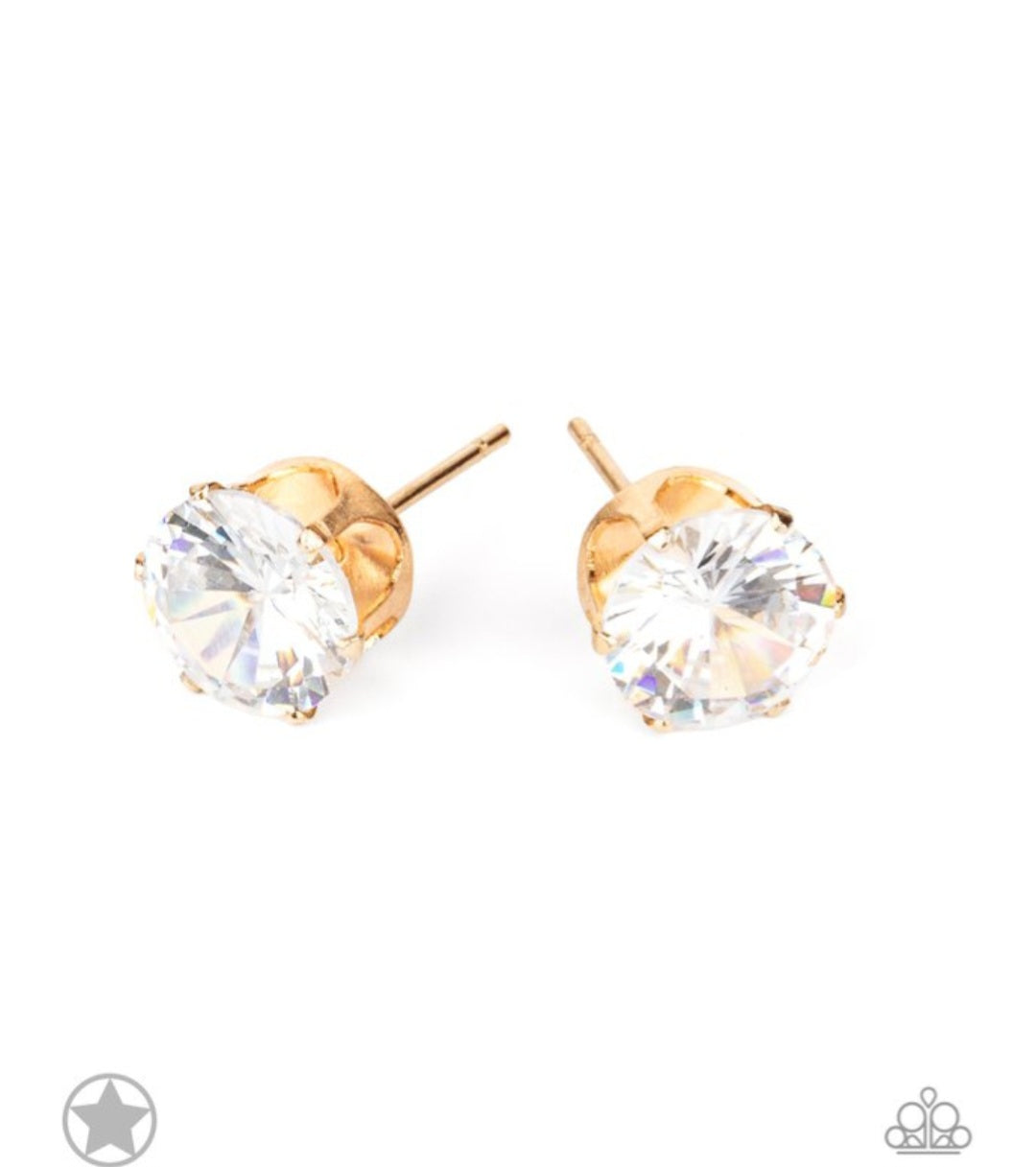 Just in Timeless- Gold Earrings
