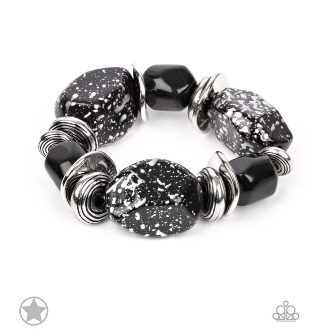 Glaze of Glory- Black Bracelet