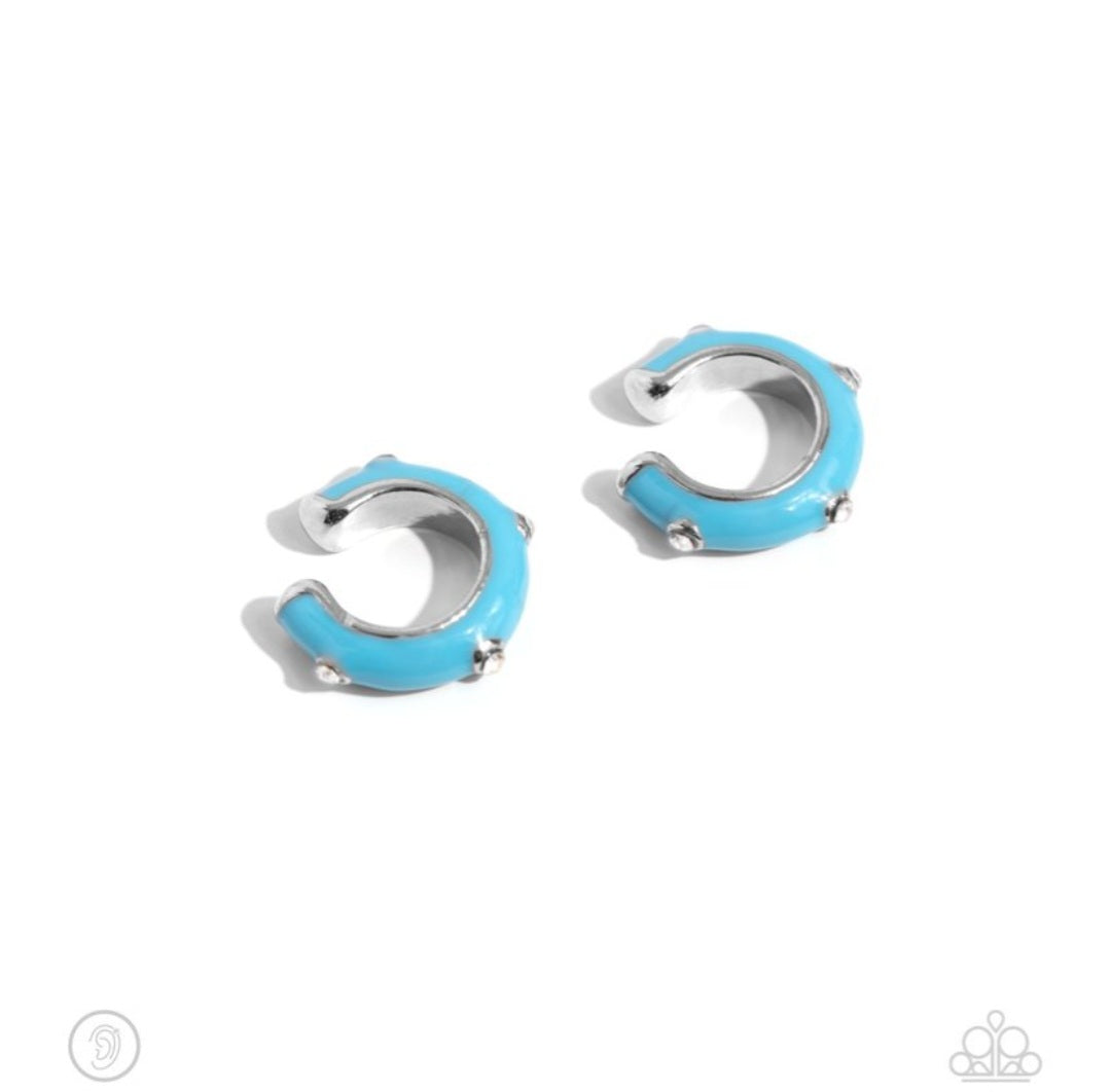 Coastal Color Blue Earrings