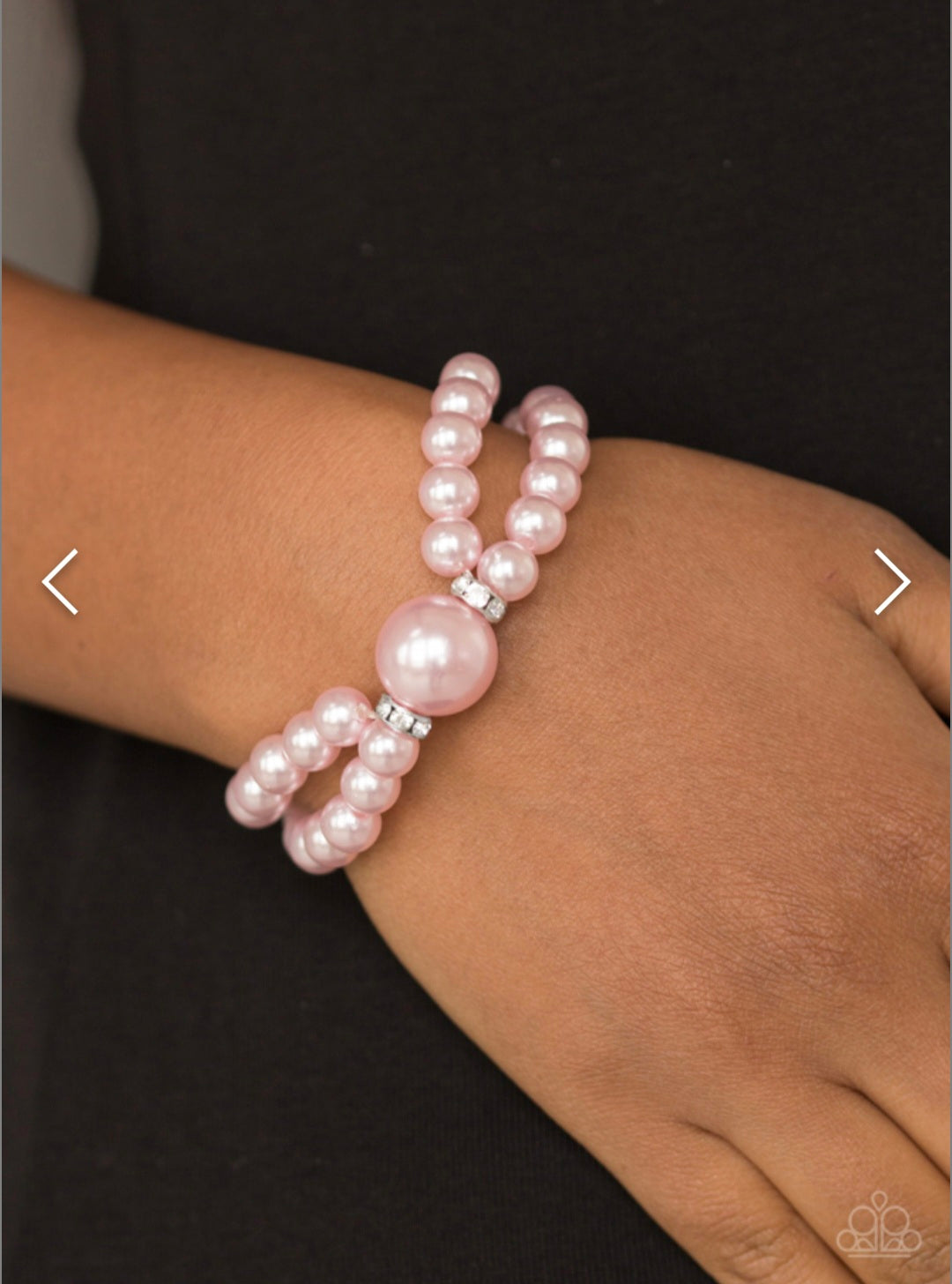 Romantic Redux- Pink Pearl Bracelet