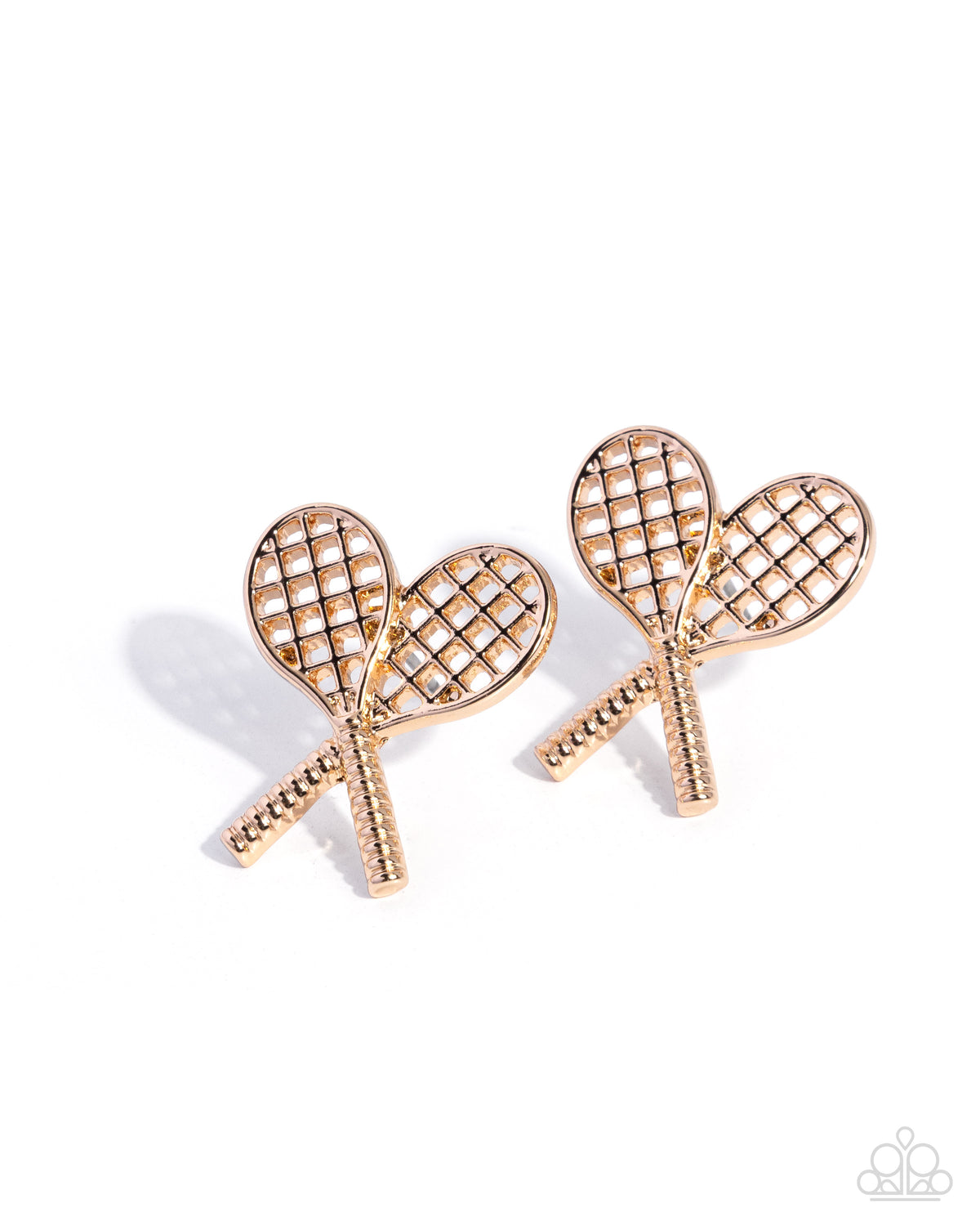Tennis Team- Gold Earrings