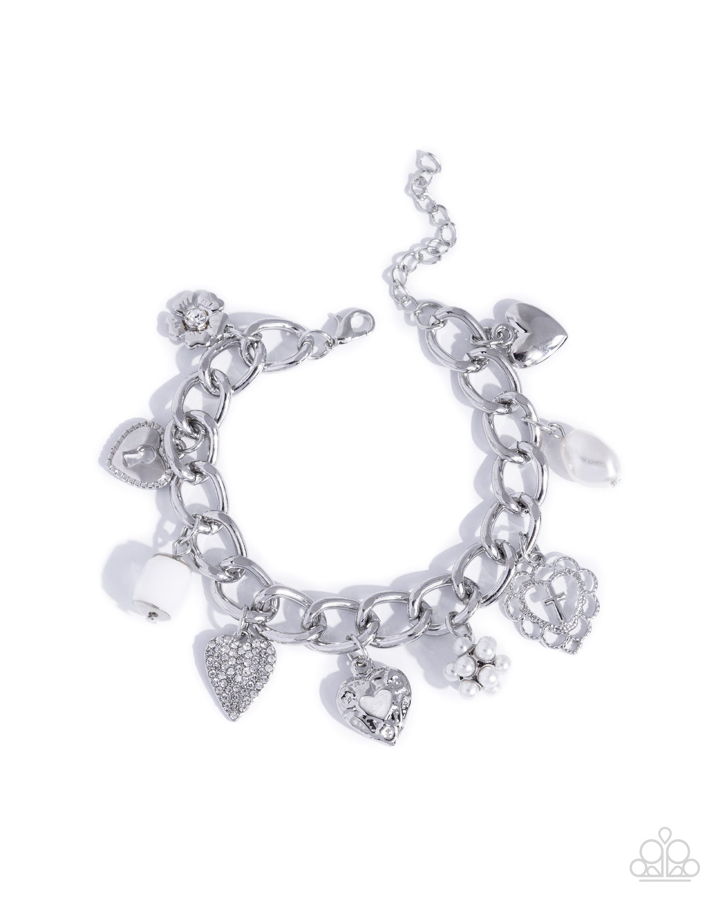 Celestial Court- Silver Charm Bracelet