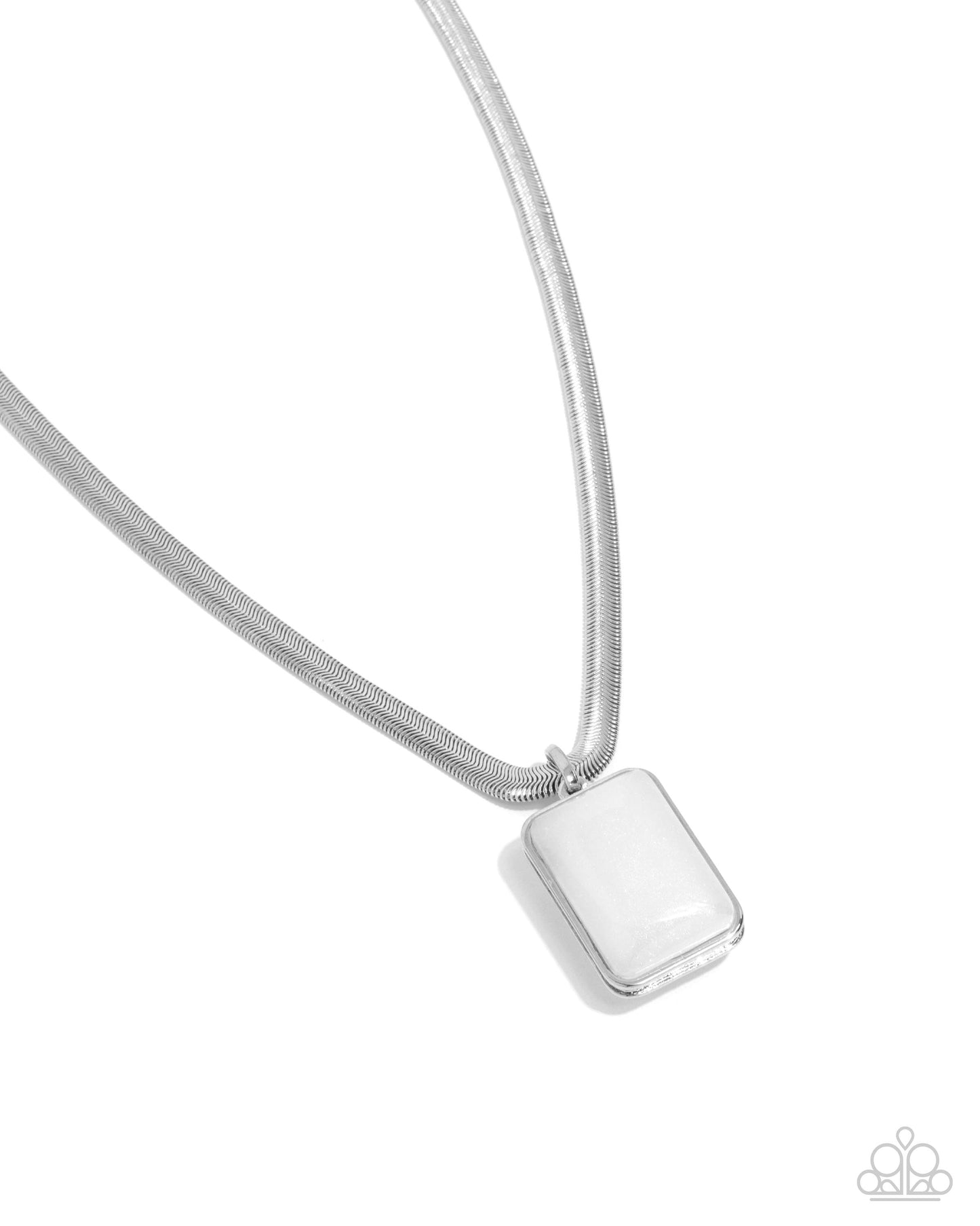 Clandestine Color- White Necklace