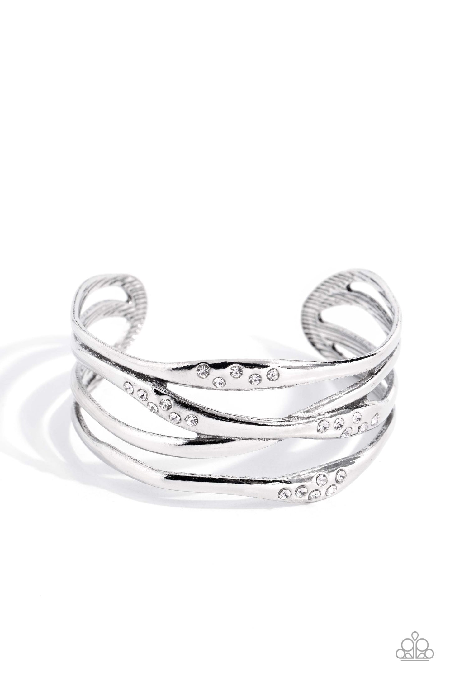 Line it Up- Silver Bracelet