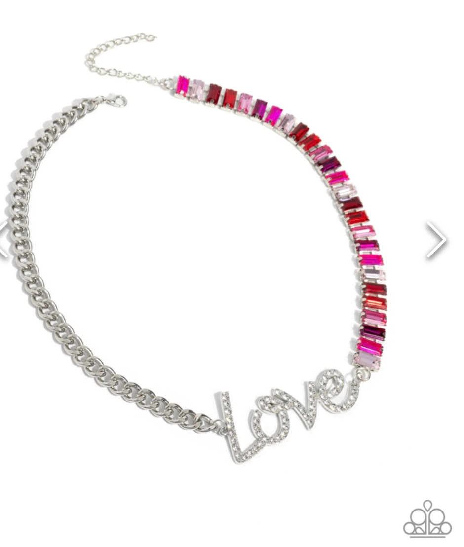 Lovely Contrast Multi-Fashion Fix Necklace
