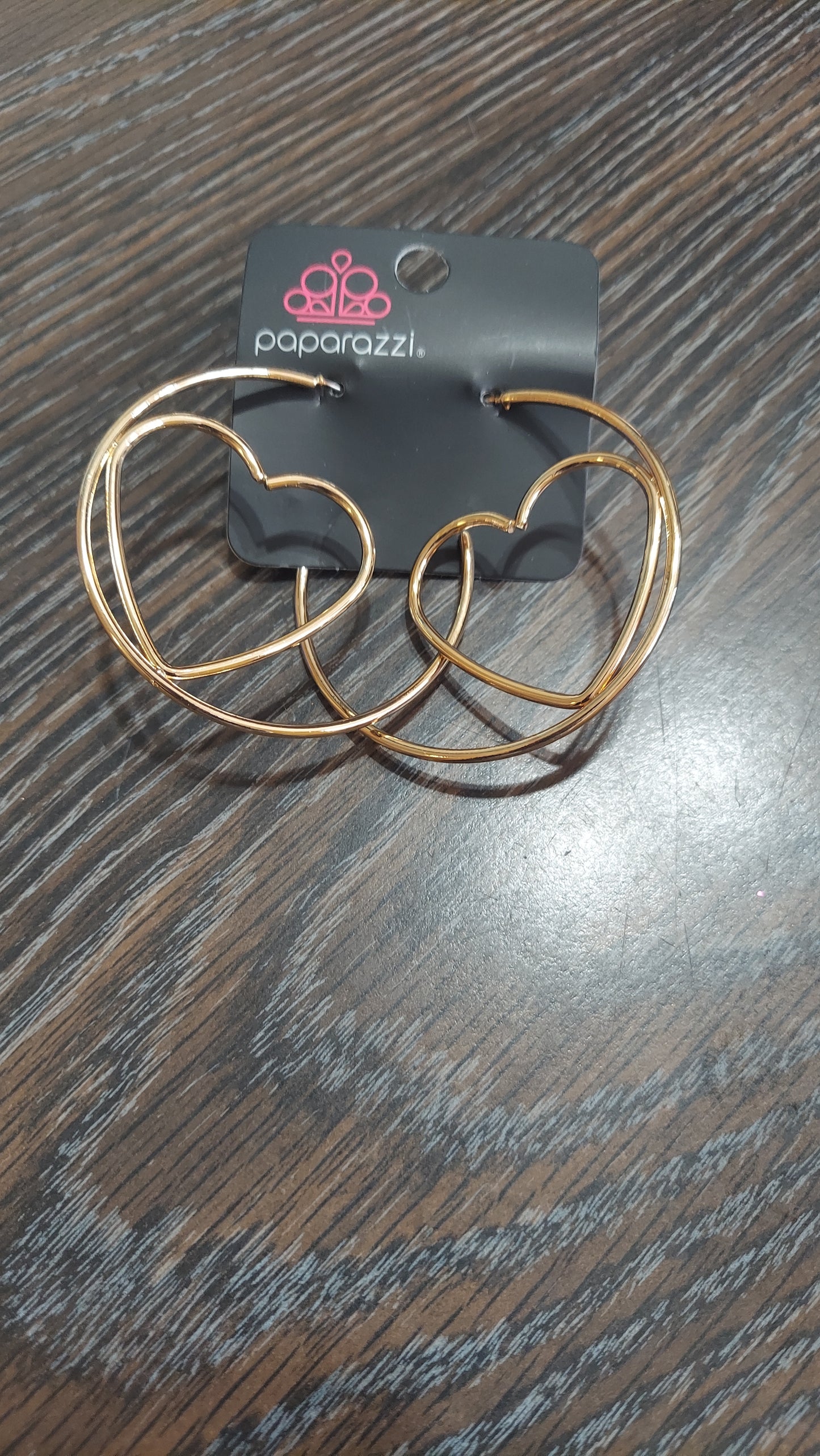 Love at First Sight- Gold Earrings
