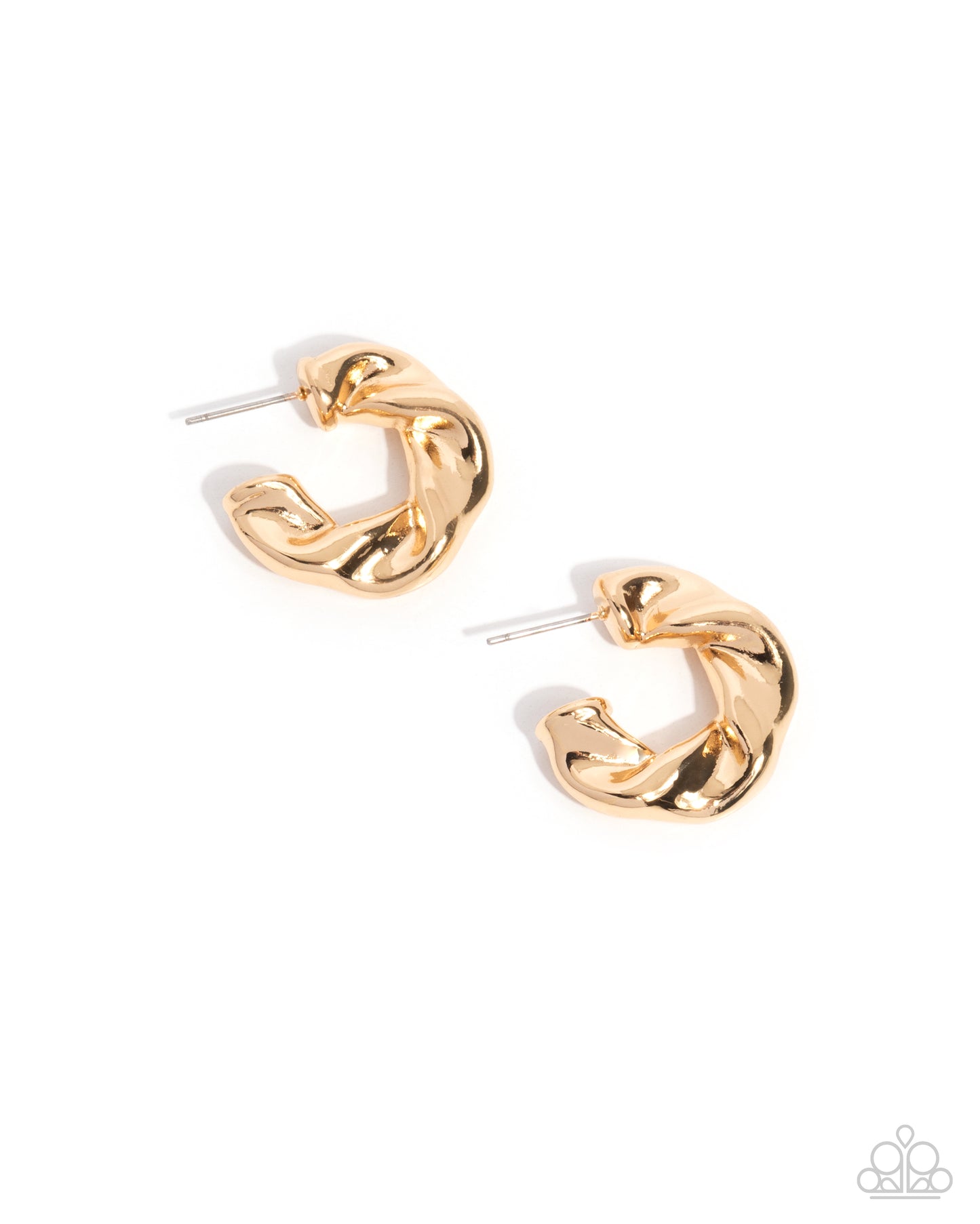 Twisted Talent- Gold Earrings