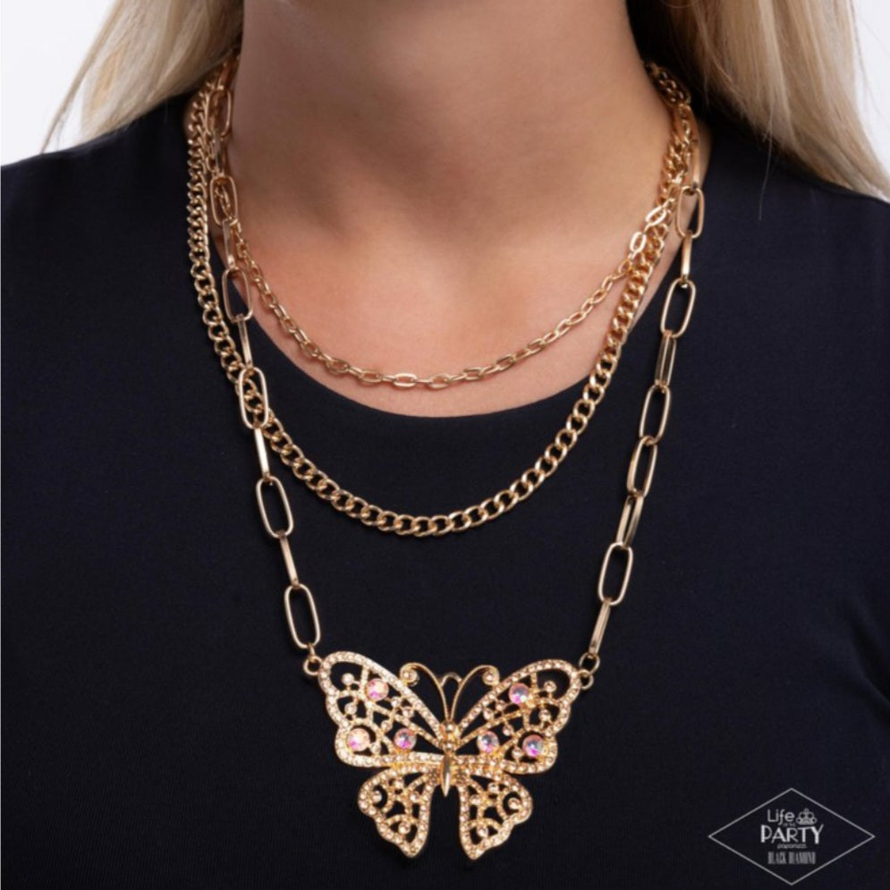 Winged Wonder- Butterfly Necklace