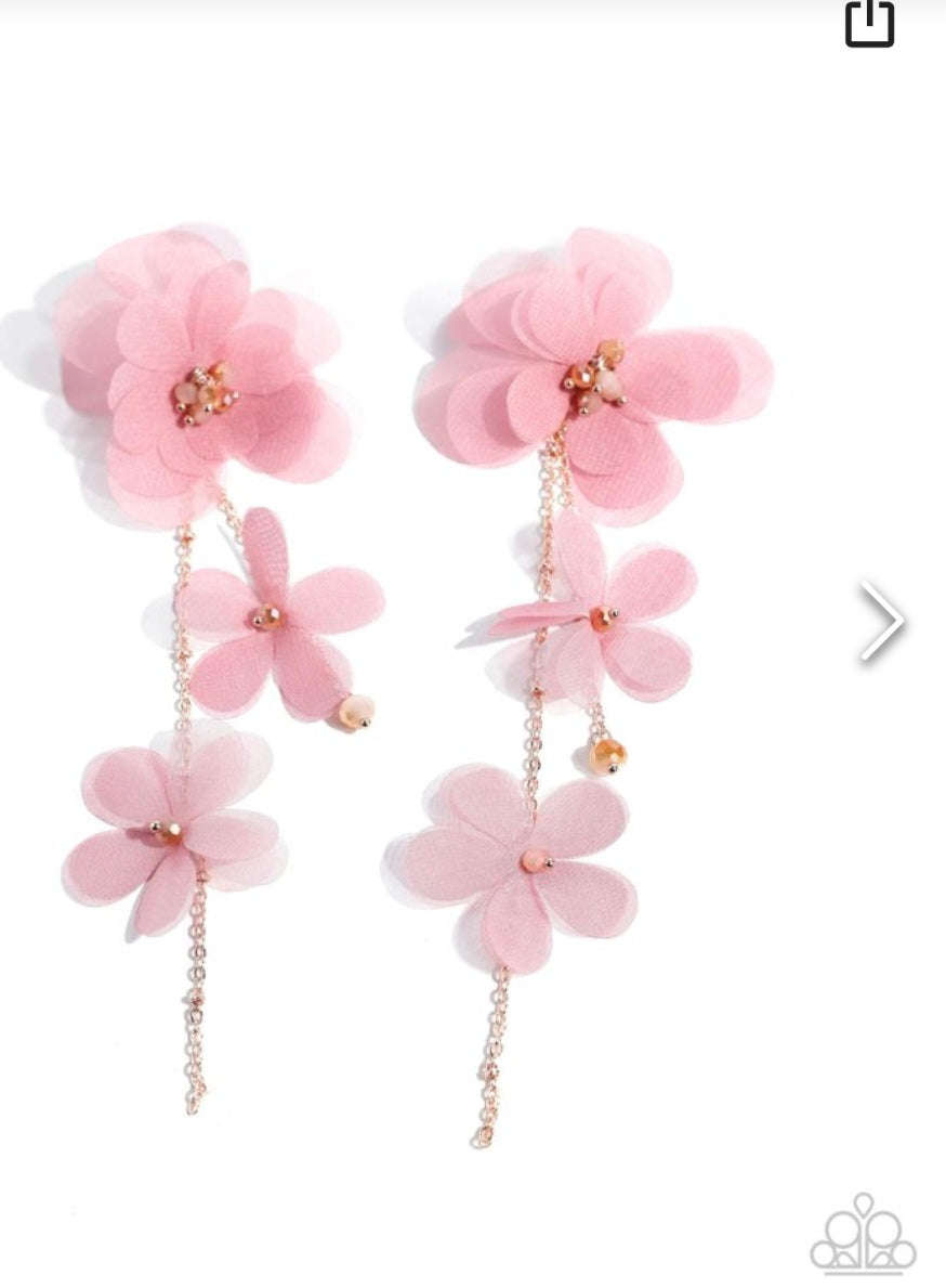 Balletcore- Pink Earrings