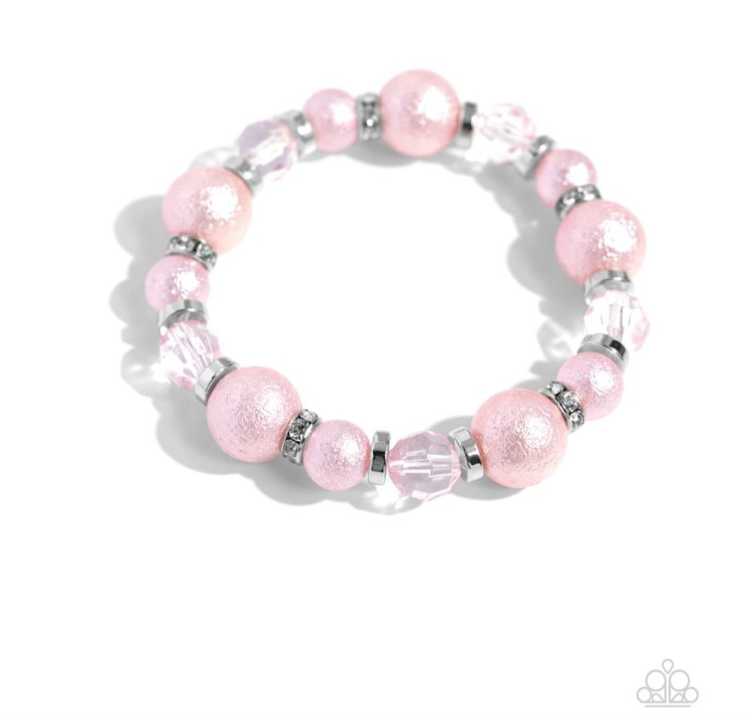 Pearl Protagonist- Pink Bracelet