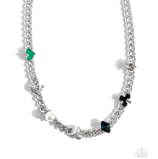 Vegas Vault- Green Necklace