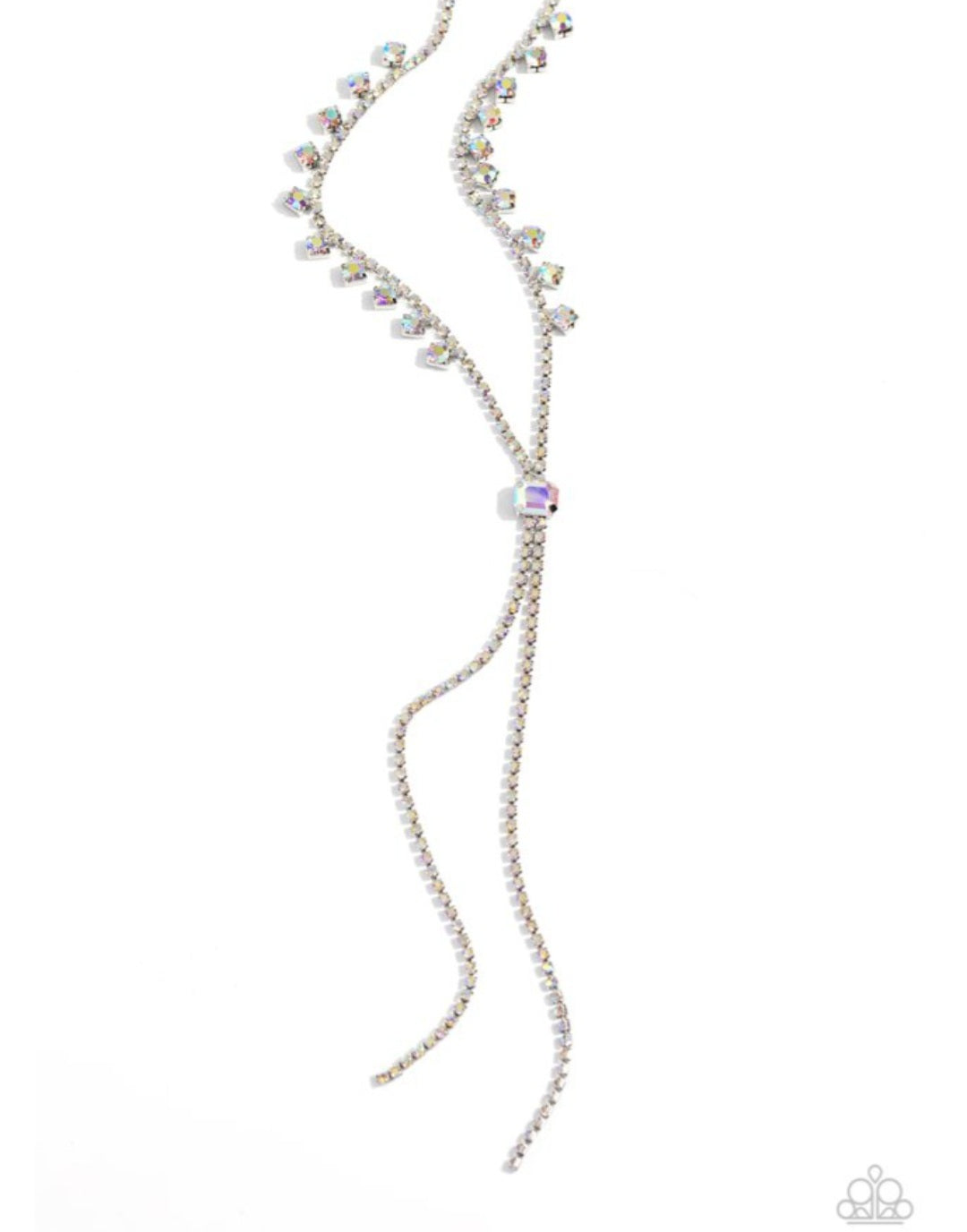 Synchronized Shimmer-Multi Necklace