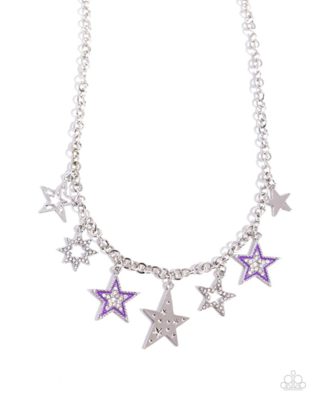 Starstruck Sentiment - Purple Necklace