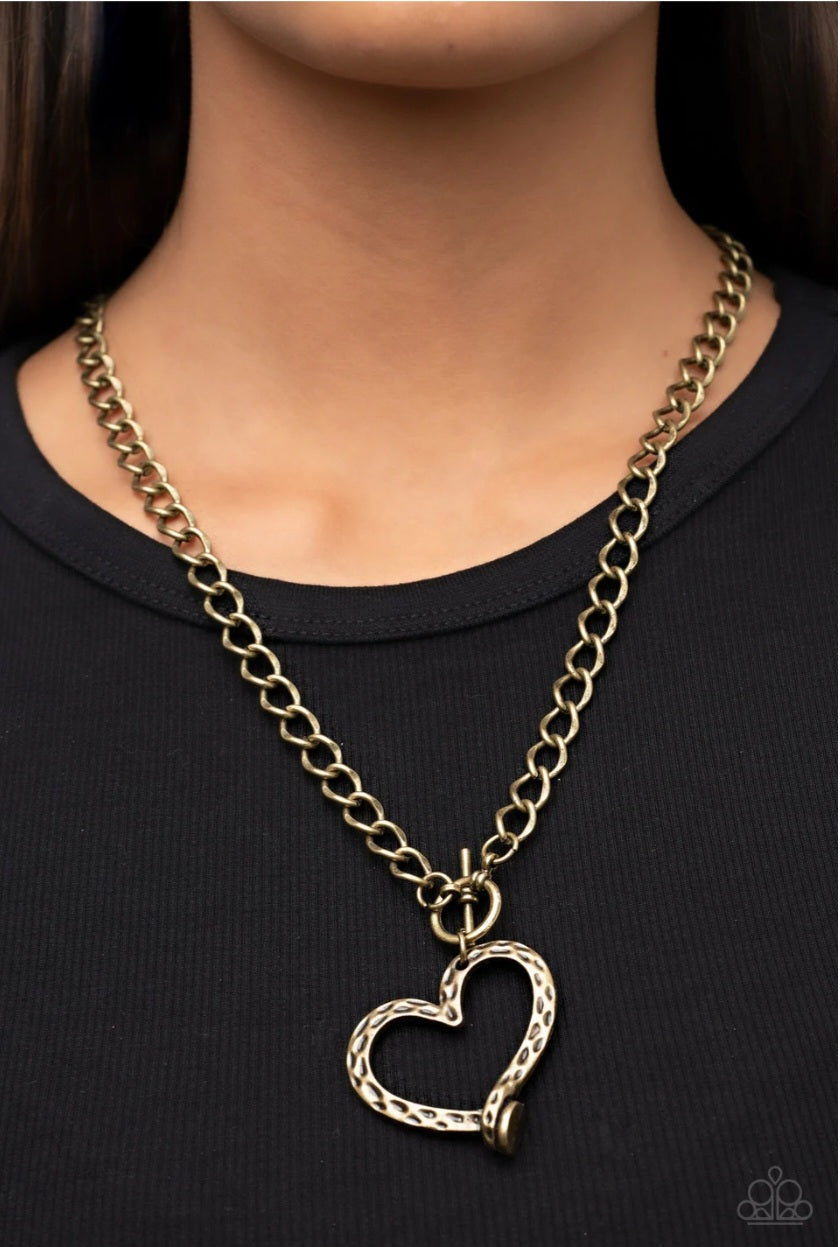 Reimagined Romance - Brass Necklace