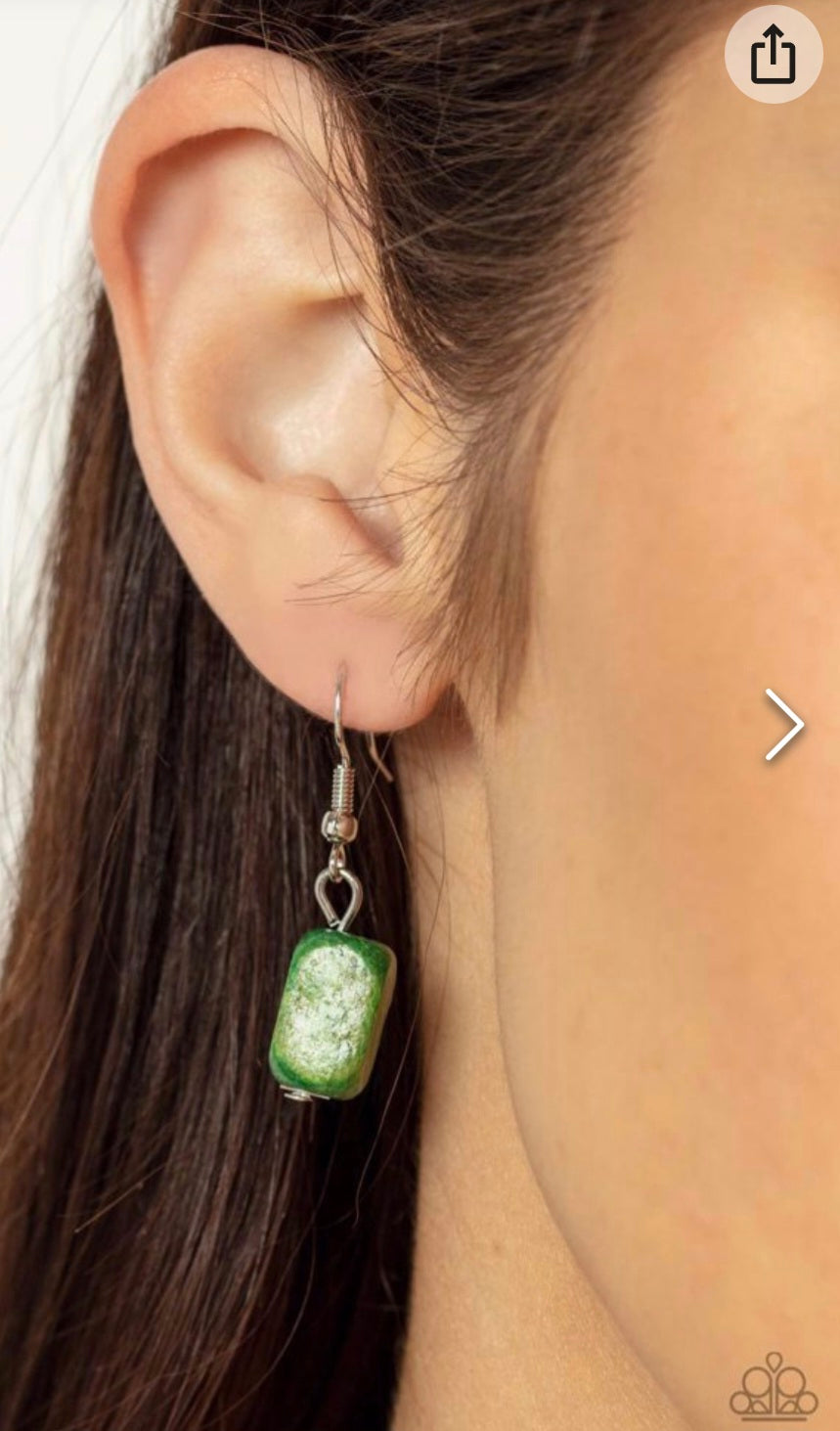Bermuda Bellhop Necklace- Green