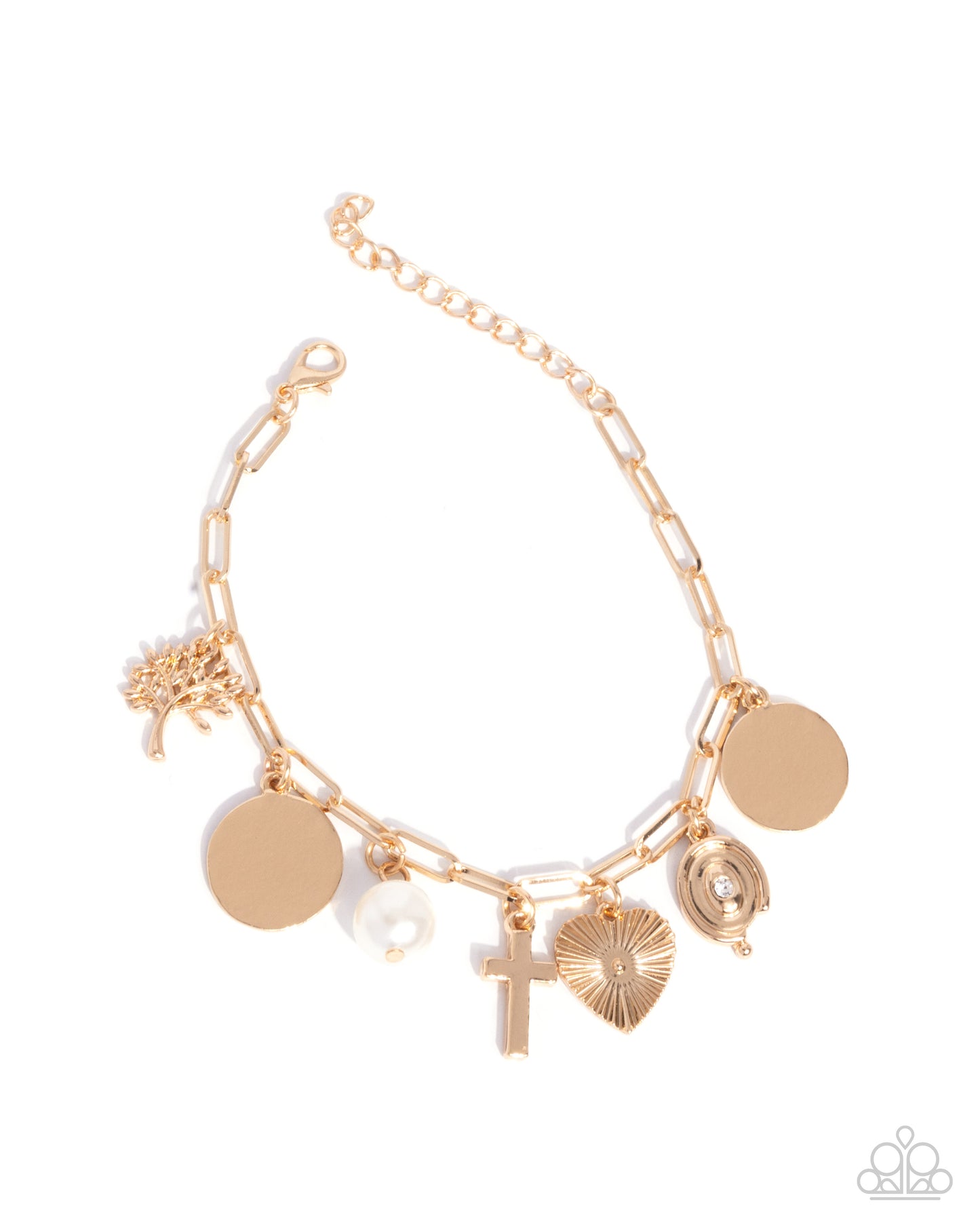 Charm Committment- Gold Bracelet