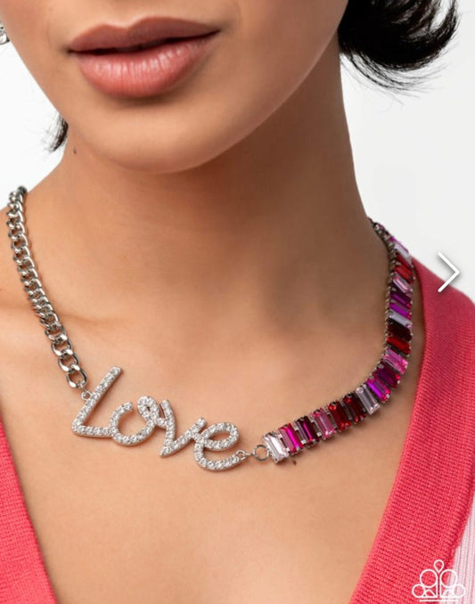 Lovely Contrast Multi-Fashion Fix Necklace