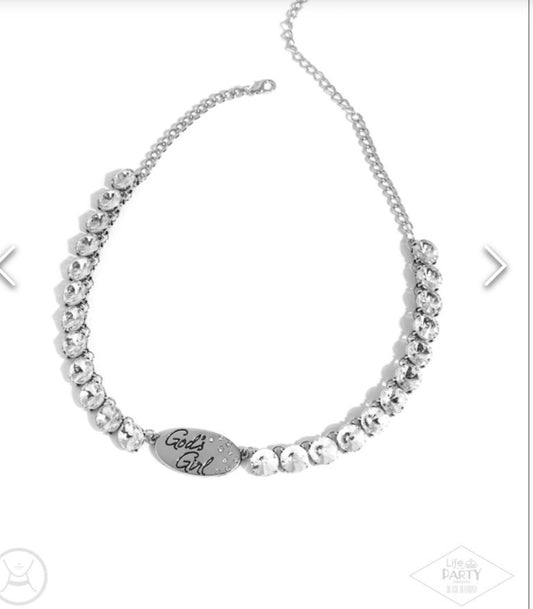 God's Girl - Silver Necklace