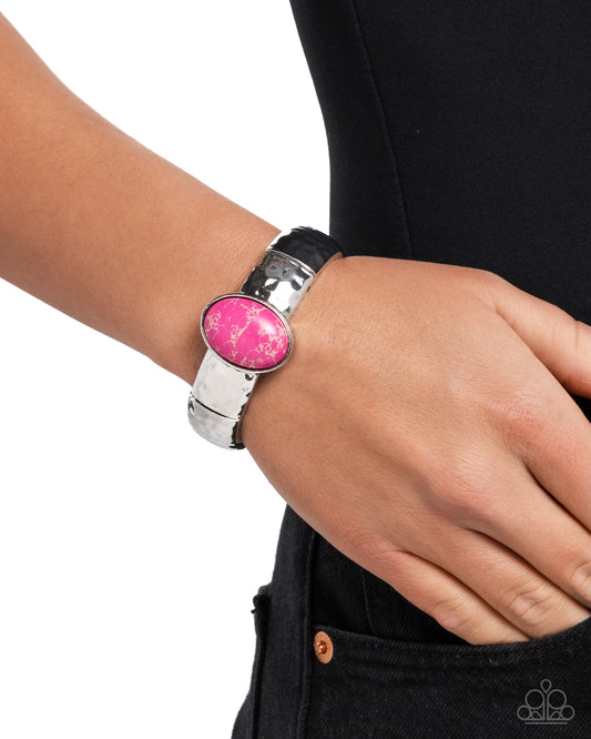 Oval Obsession- Pink Bracelet