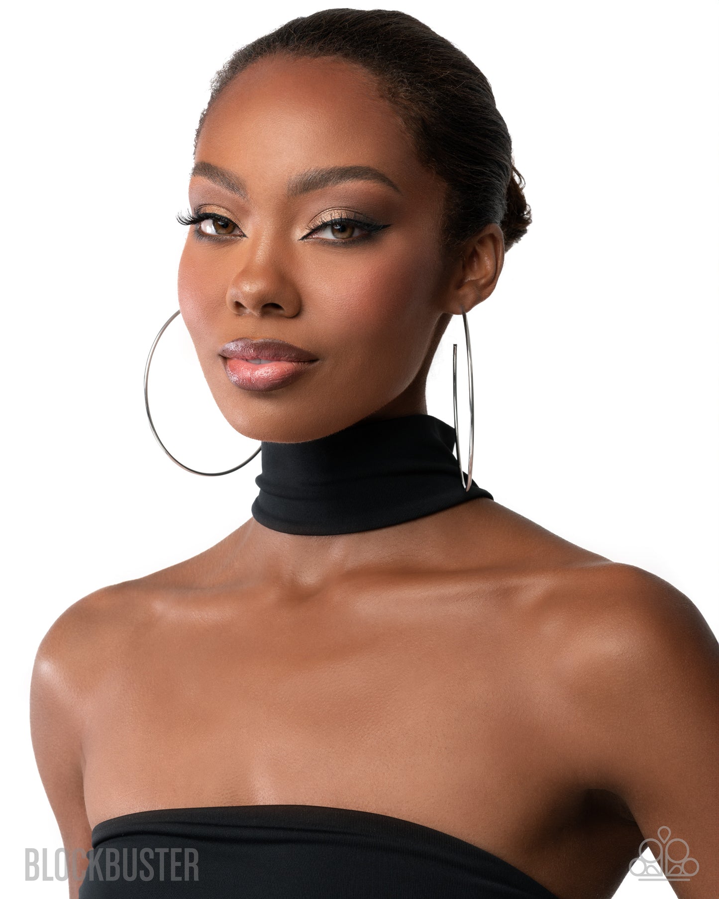 Colossal Culture- Silver Large Hoops Earrings