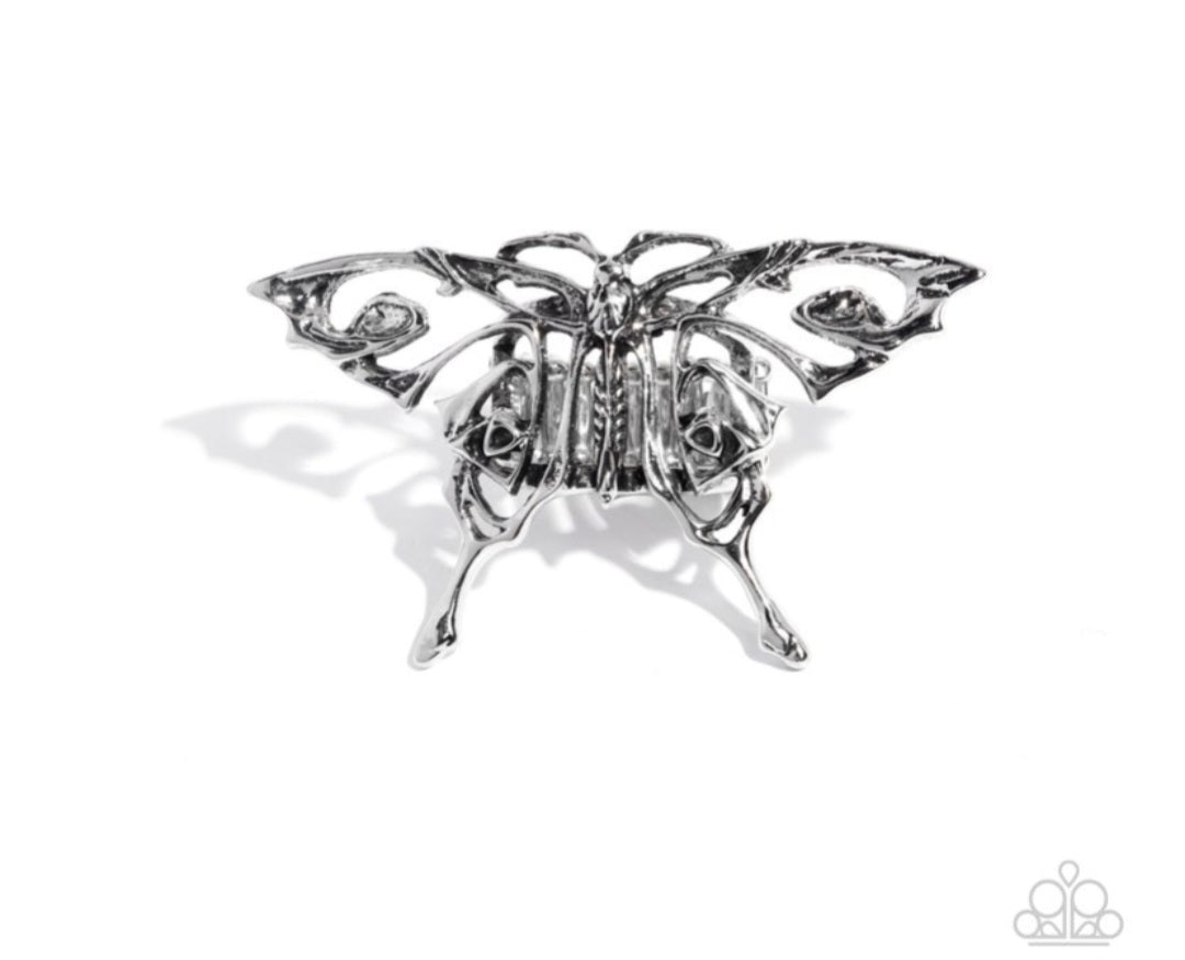 Majestic Moth-Silver Ring